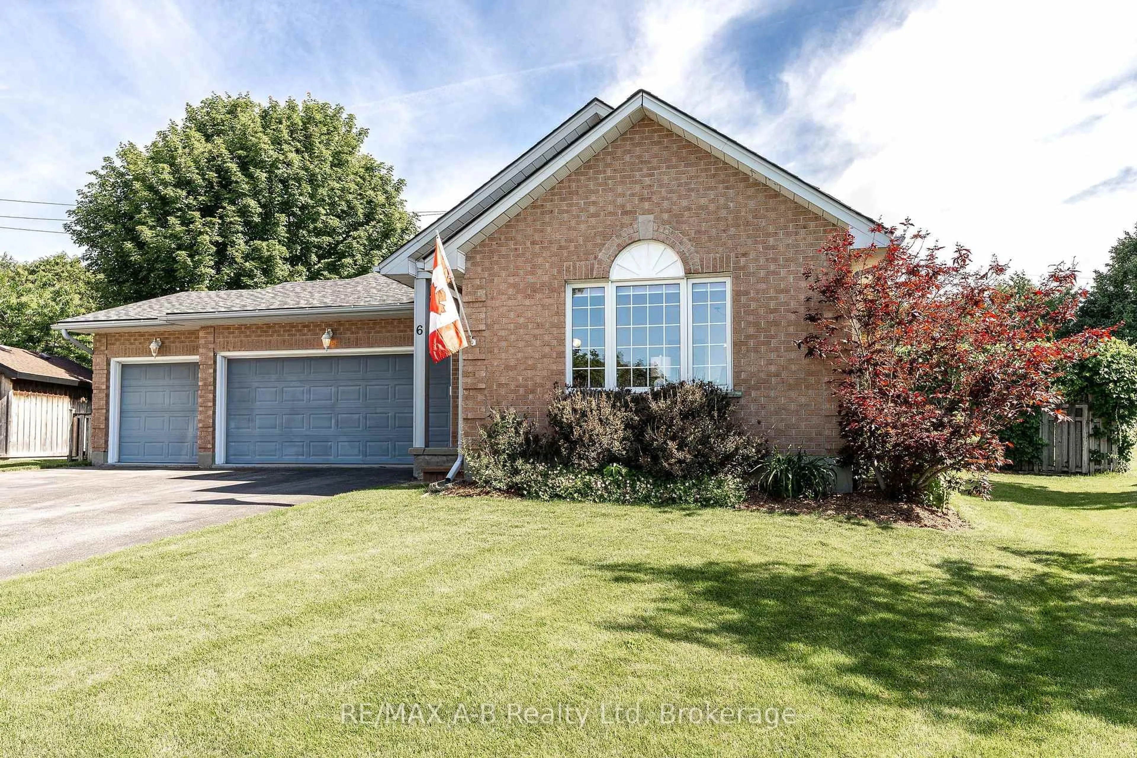 Home with brick exterior material, street for 6 Meadowridge Crt, St. Marys Ontario N4X 1E7