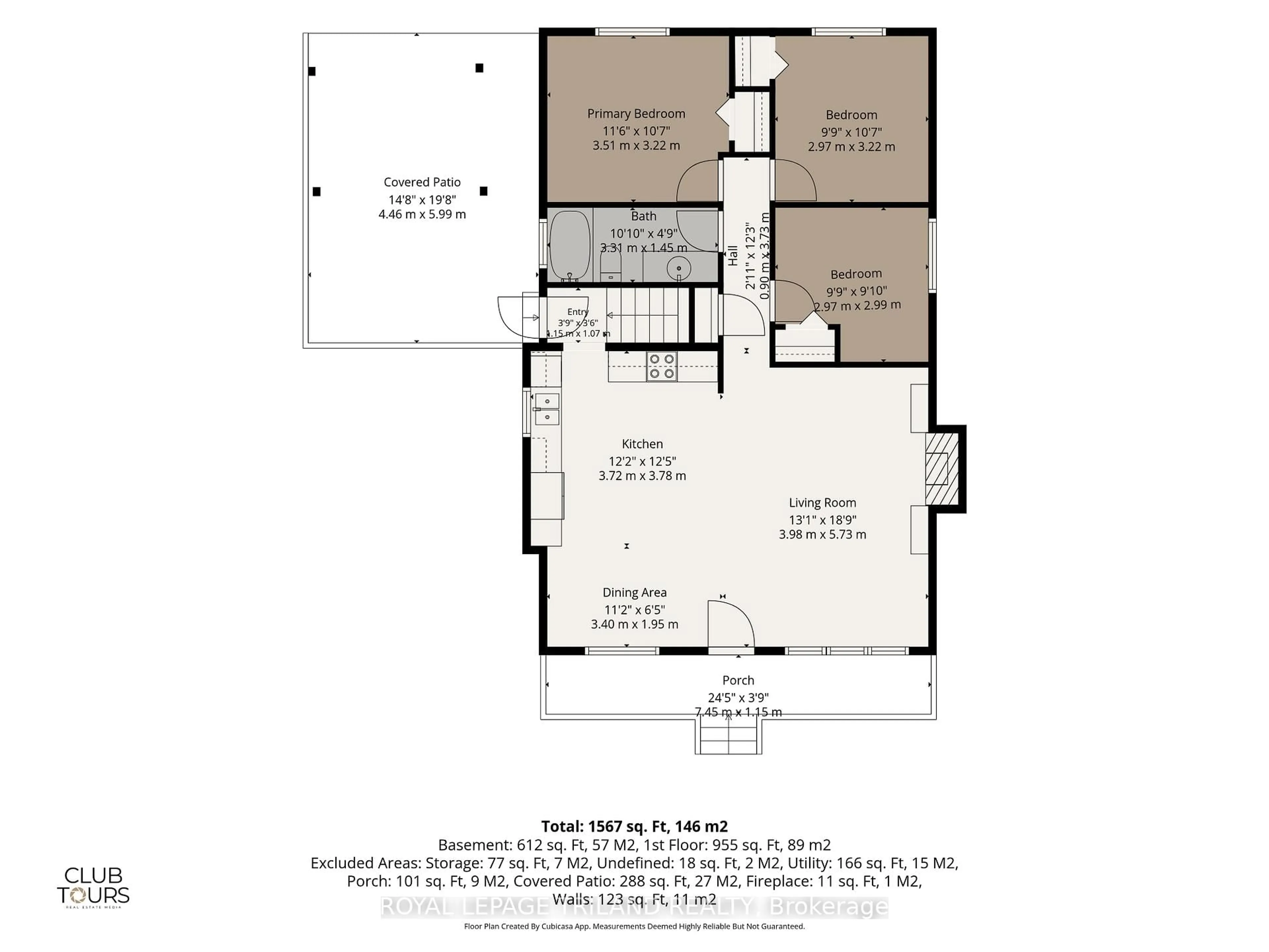 Floor plan for 138 Fennell Cres, London South Ontario N6E 2E3