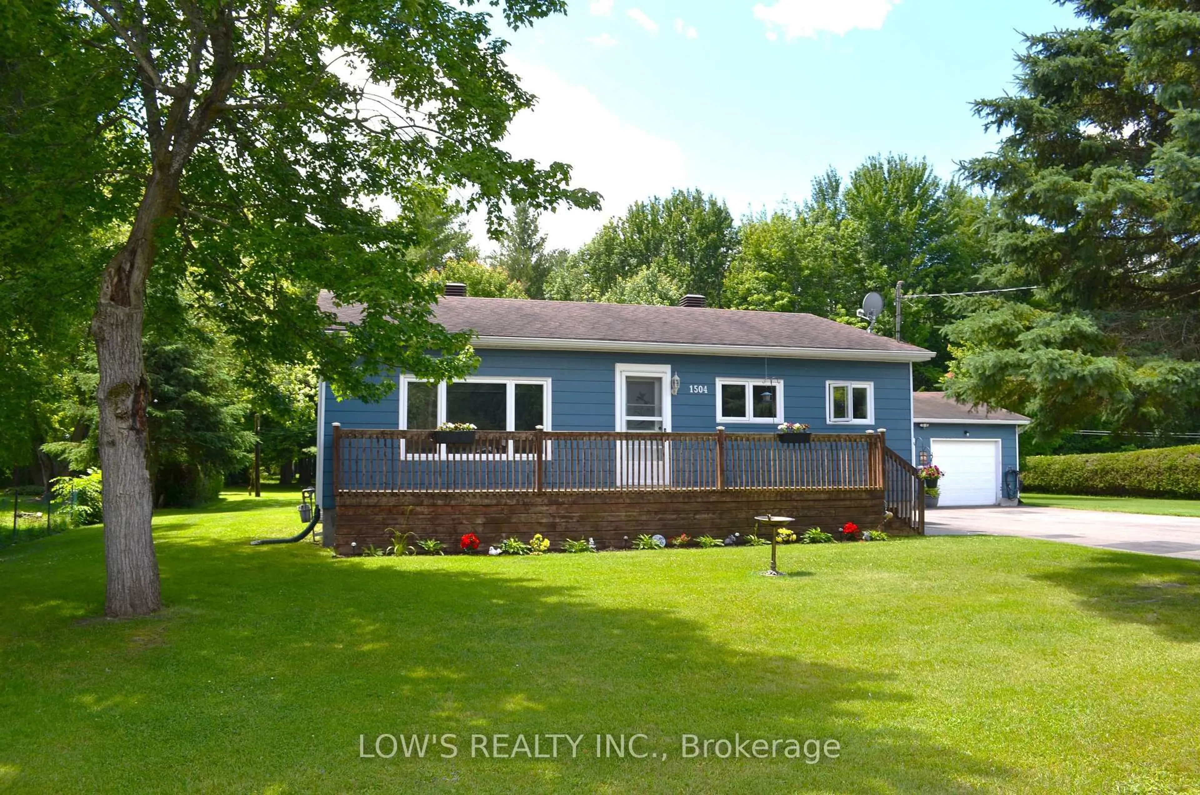 A pic from outside/outdoor area/front of a property/back of a property/a pic from drone, water/lake/river/ocean view for 1504 Ste Anne Rd, Champlain Ontario K0B 1K0