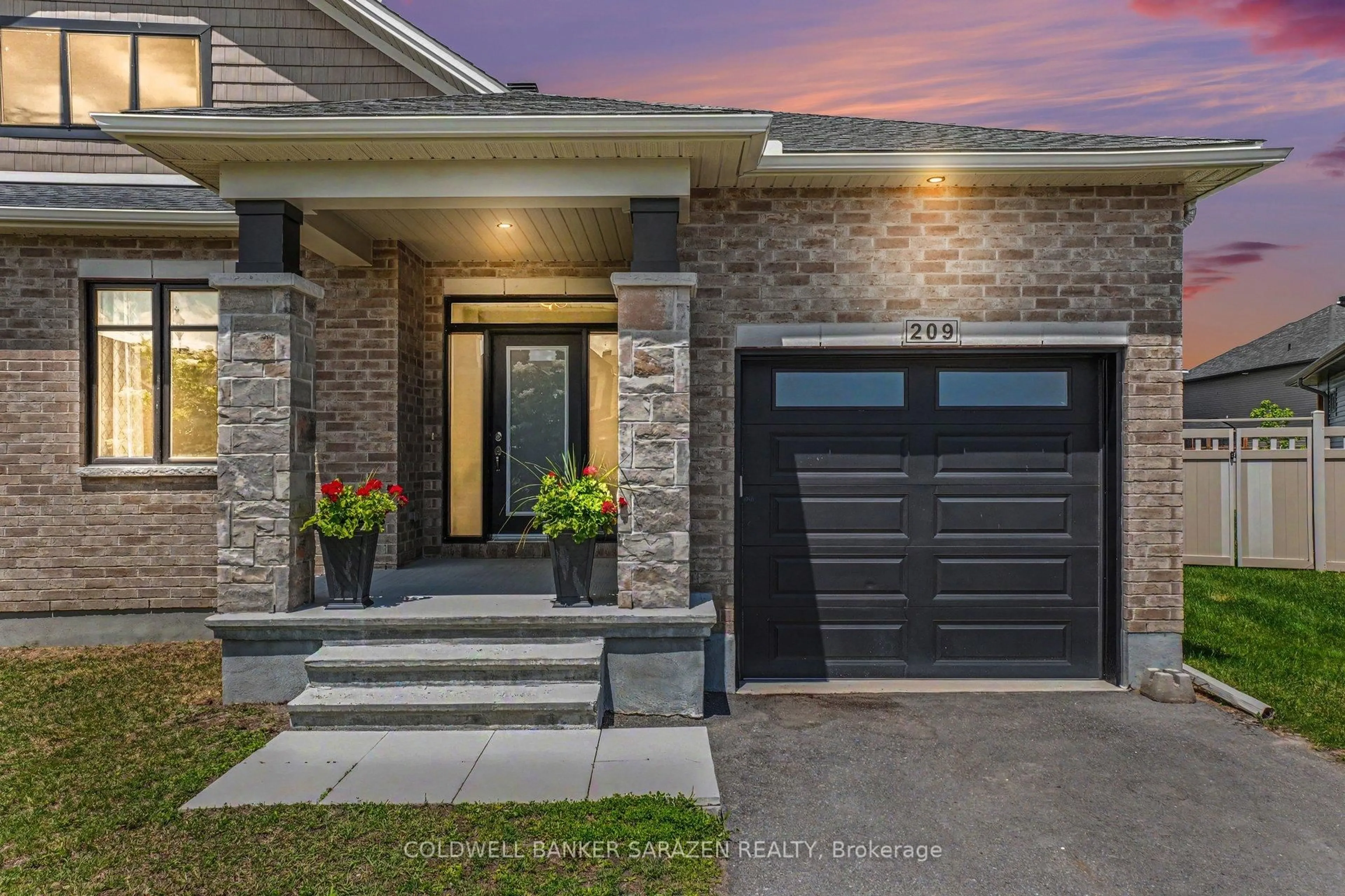 Home with brick exterior material, street for 209 Mac Beattie Dr, Arnprior Ontario K7S 0J3