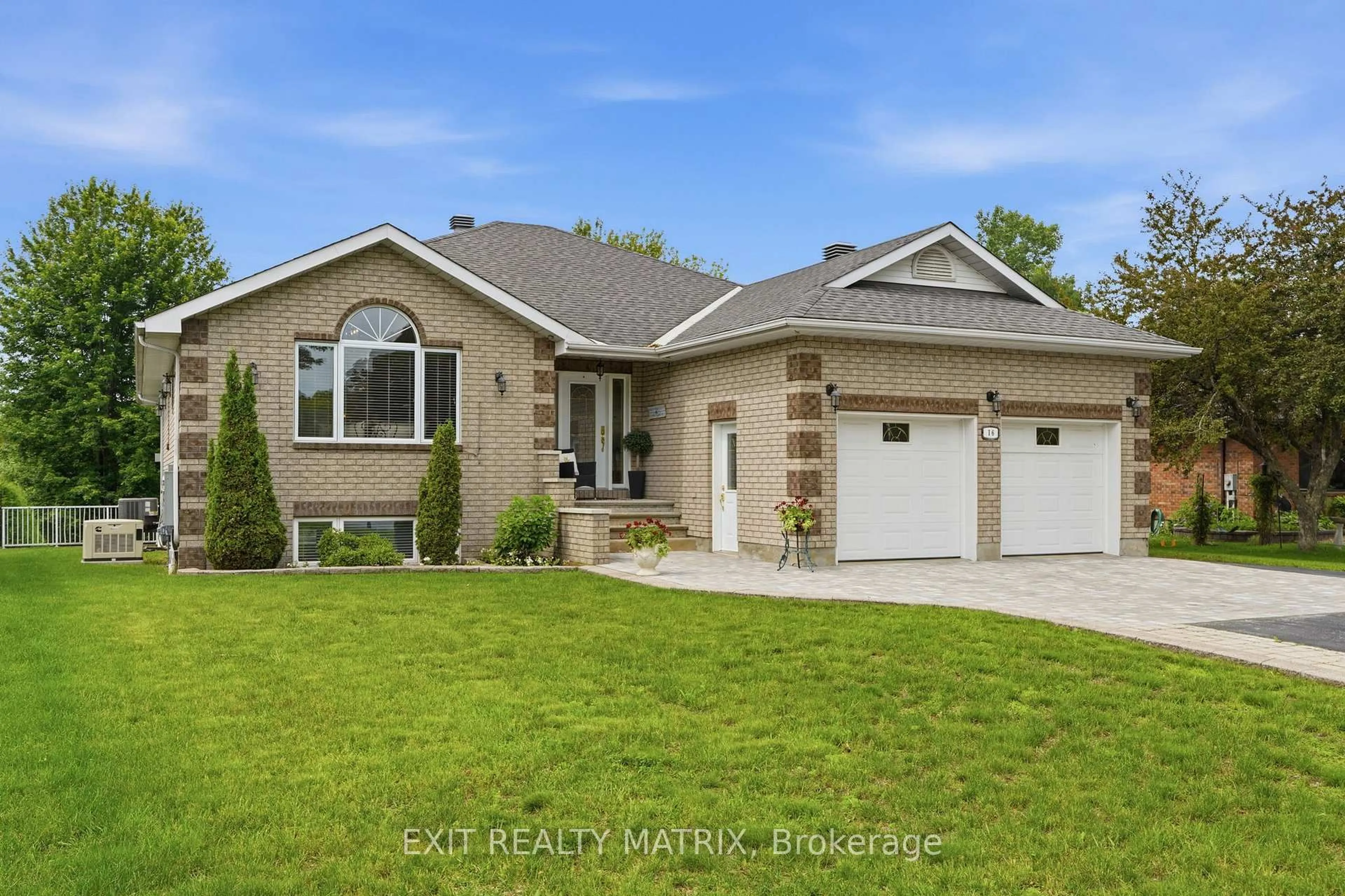 Home with brick exterior material, street for 16 Richelieu St, Russell Ontario K0A 1W0