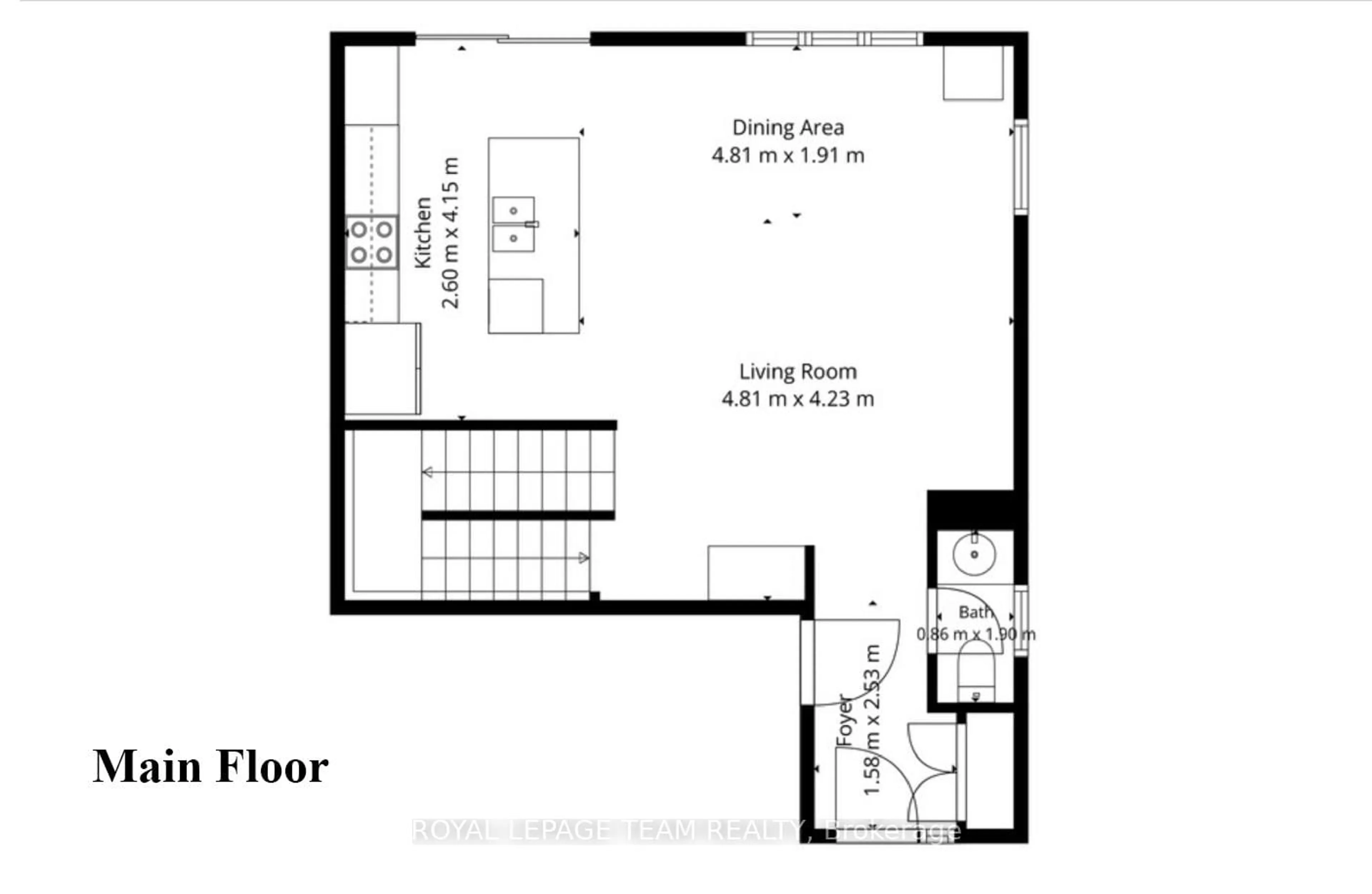 Floor plan for 76 Bert Hall St, Arnprior Ontario K7S 0G6