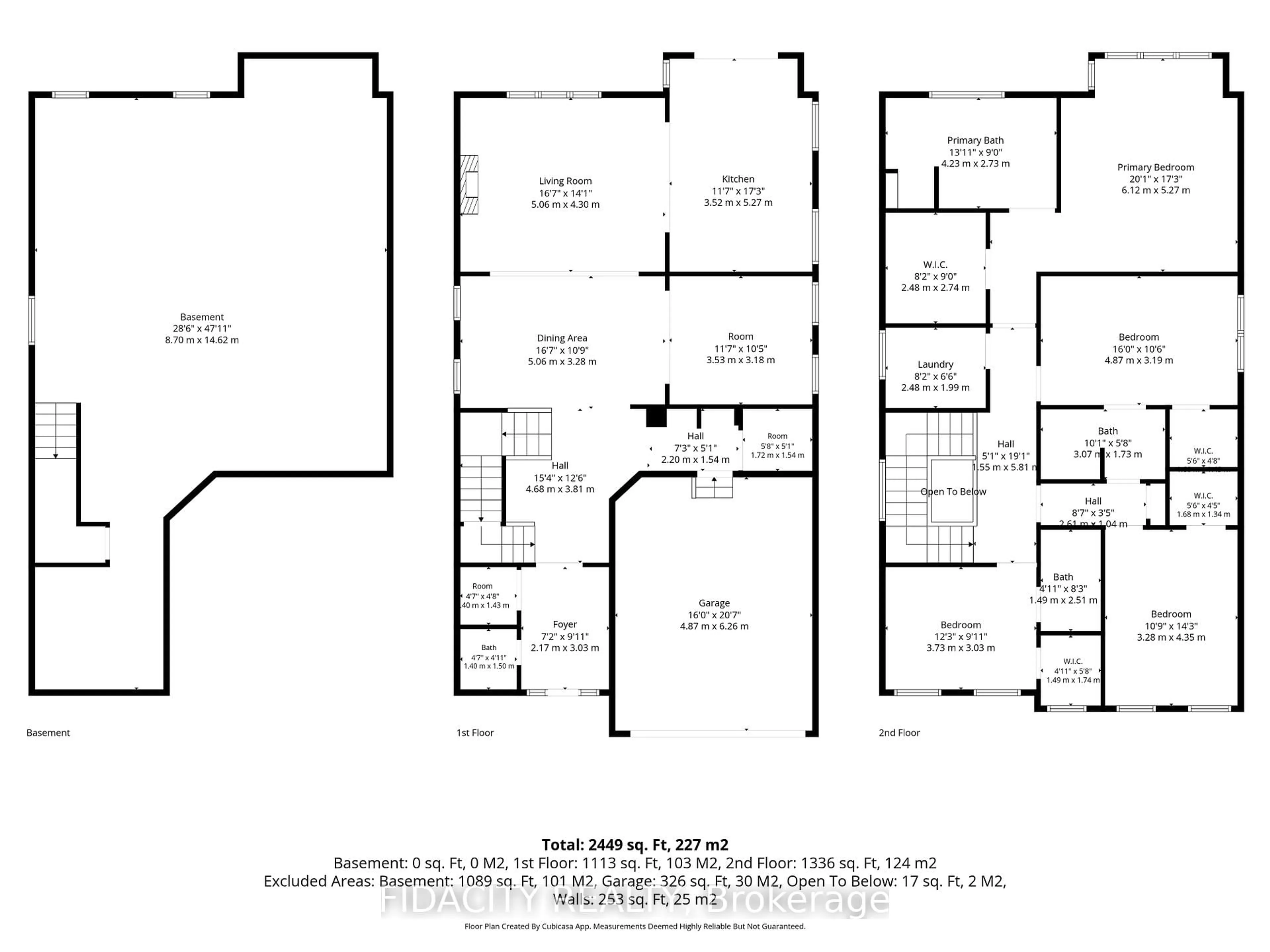 Floor plan for 1002 Curraglass Walk, Stittsville Ontario K2S 3A6
