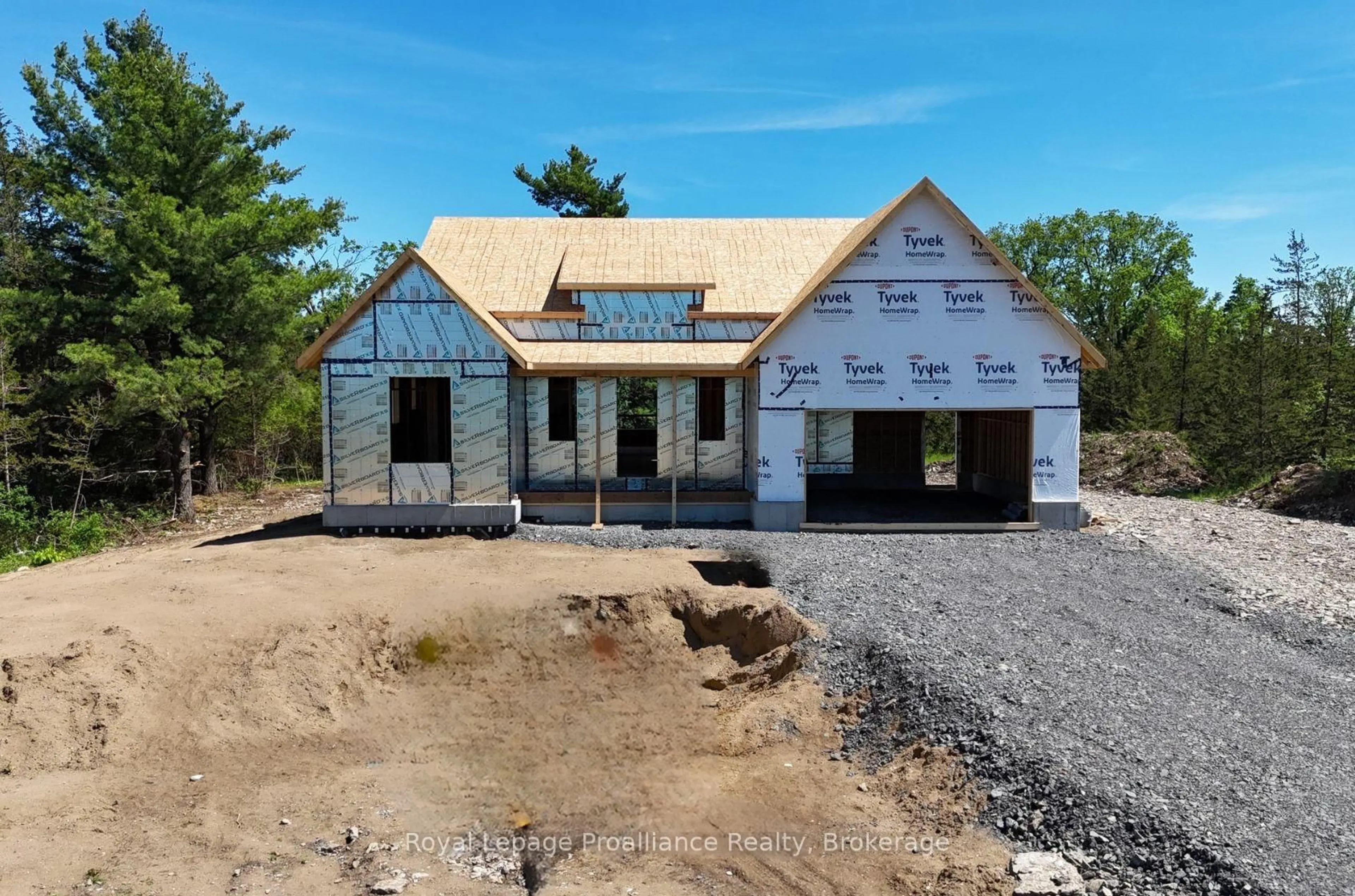 Home with vinyl exterior material, building for 102 Dewey Rd, Yarker Ontario K0K 3N0