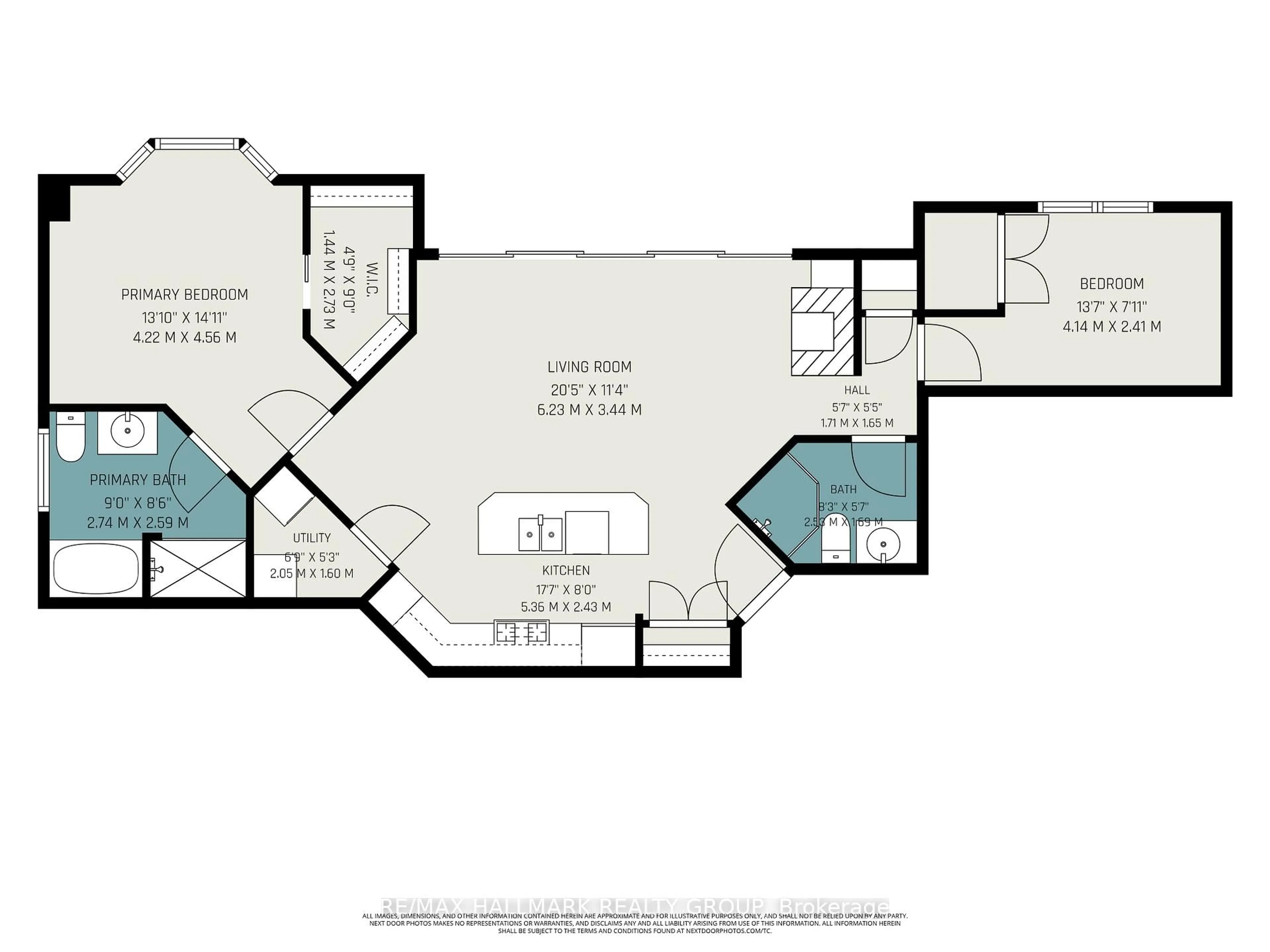 Floor plan for 260 Besserer St #408, Ottawa Ontario K1N 1J3