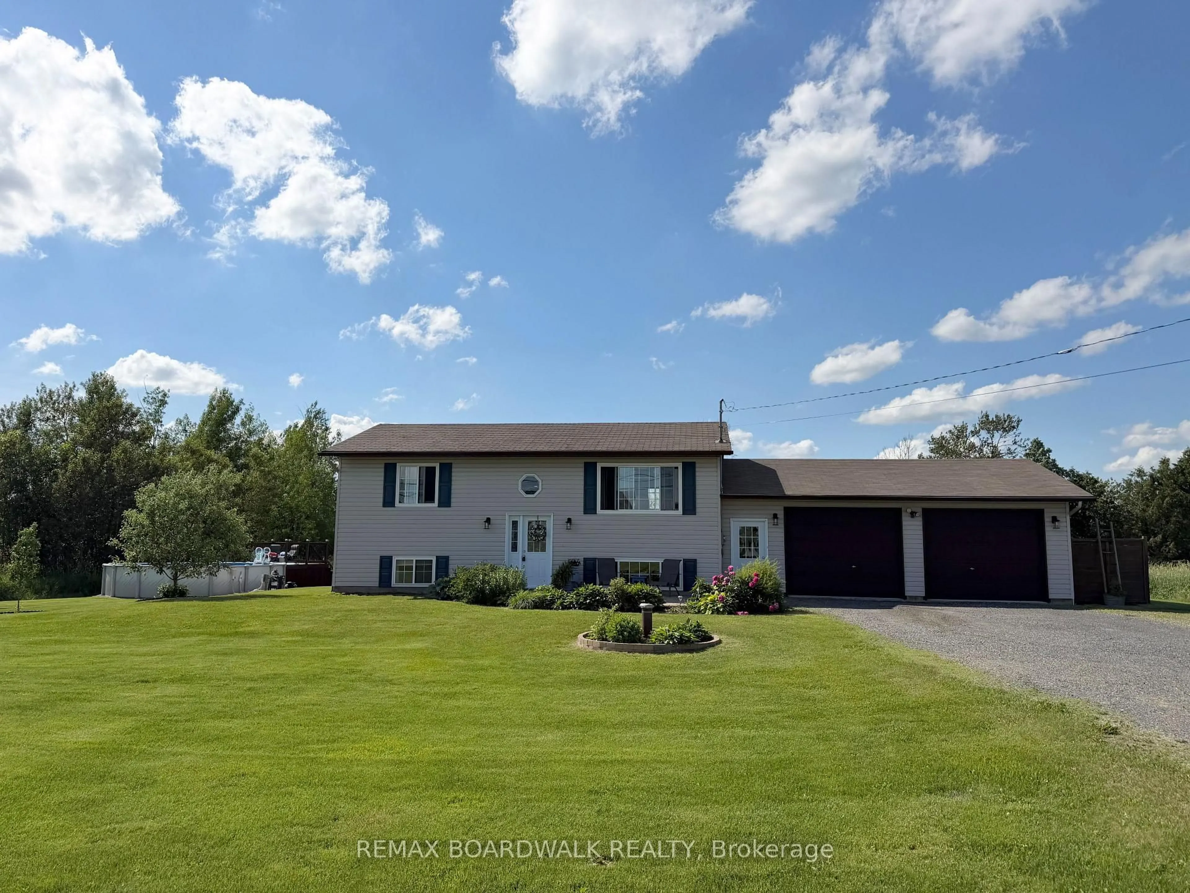 A pic from outside/outdoor area/front of a property/back of a property/a pic from drone, water/lake/river/ocean view for 1644 Drummond Con 7 Rd, Perth Ontario K7H 3C8