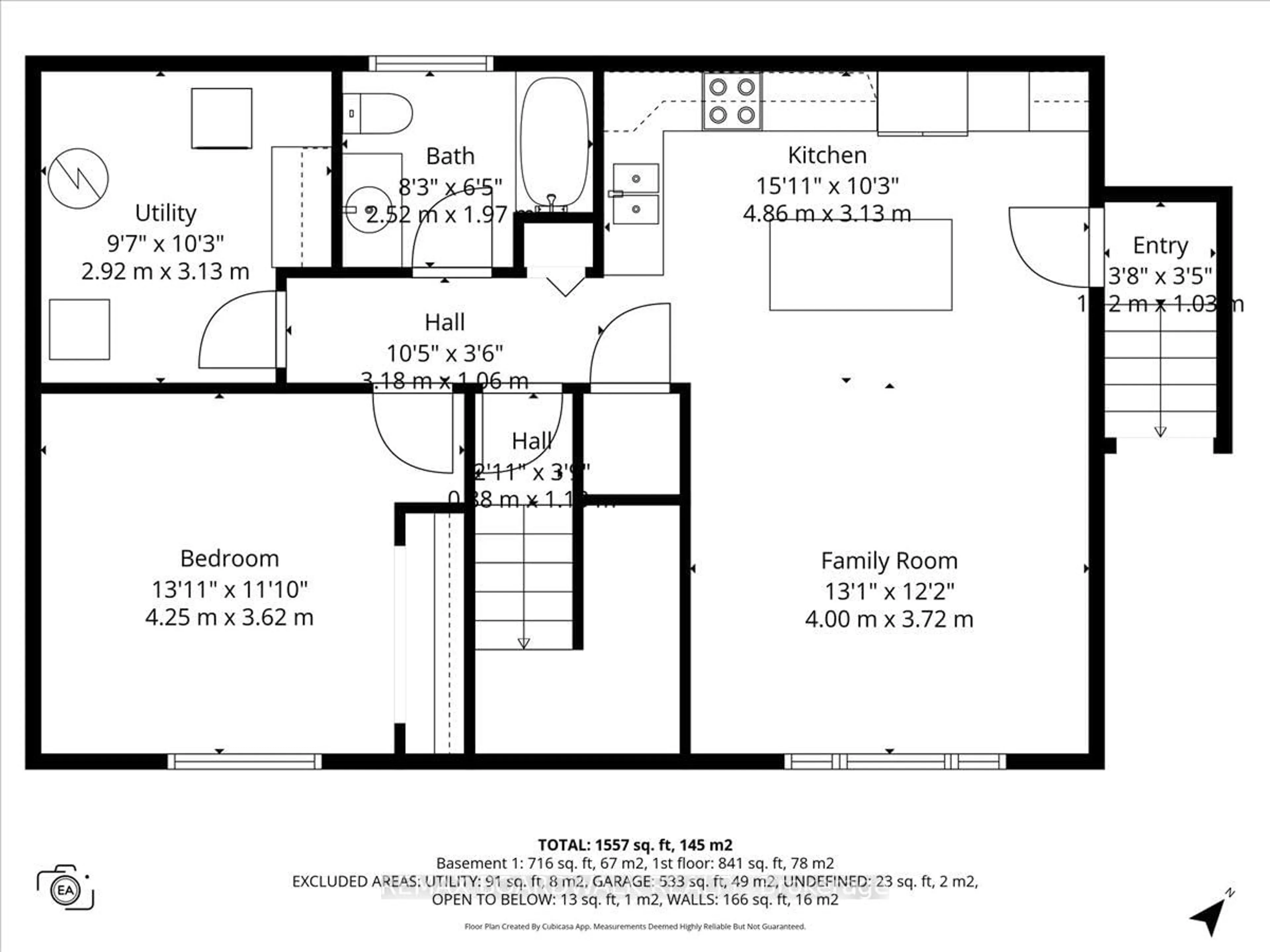 Floor plan for 1644 Drummond Con 7 Rd, Perth Ontario K7H 3C8