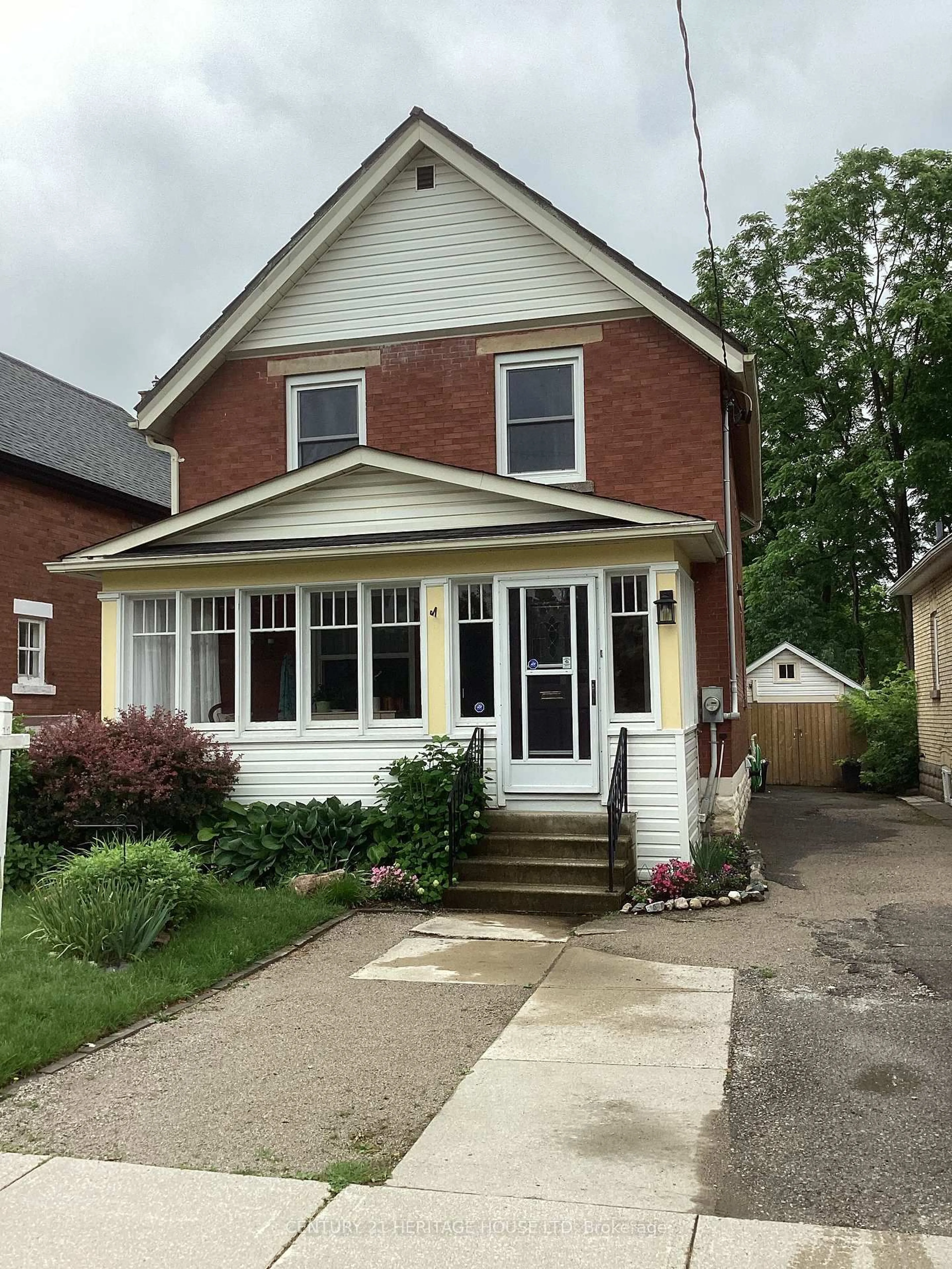 Home with brick exterior material, street for 43 Hemlock St, St. Thomas Ontario N5R 1X7