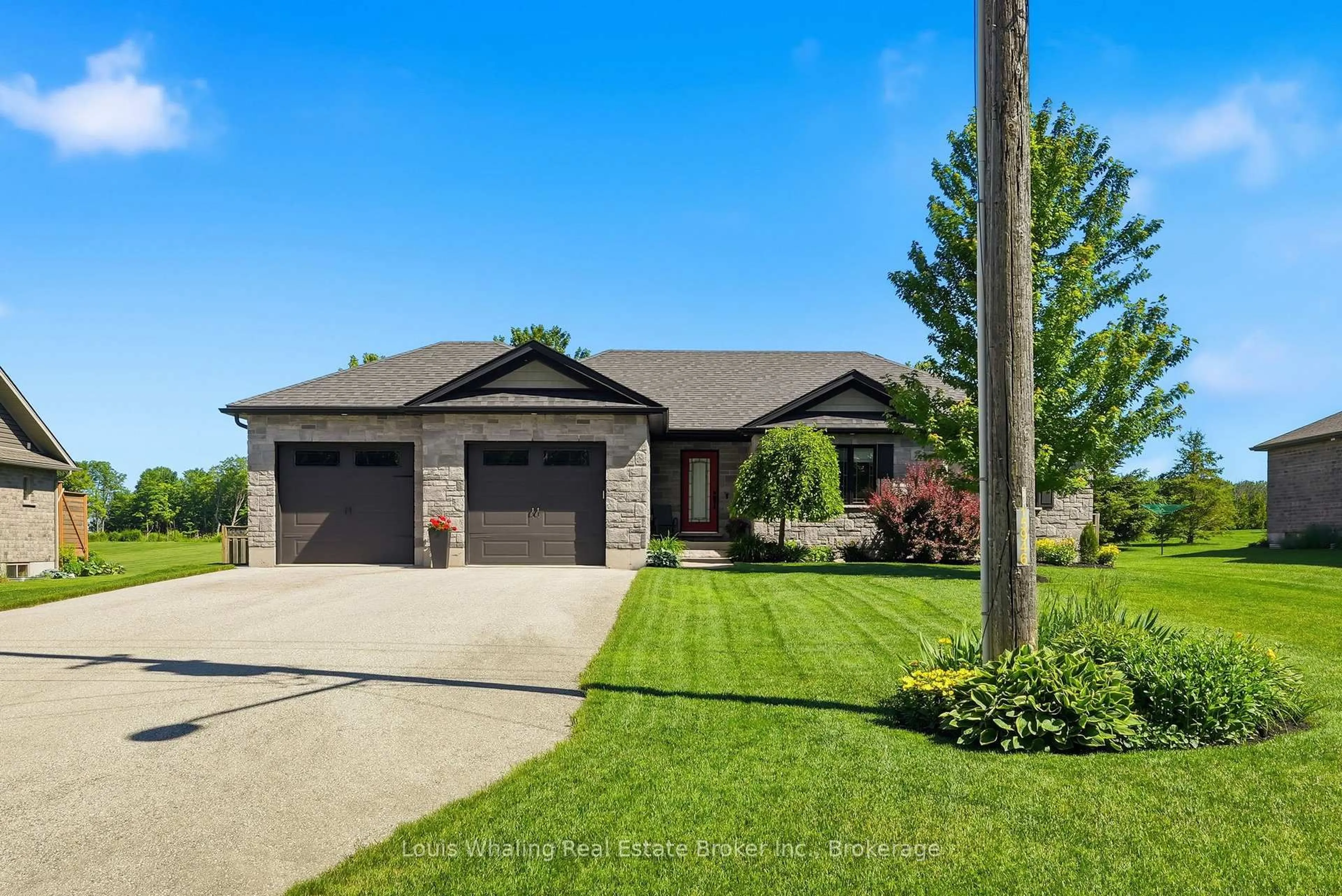 Home with brick exterior material, street for 323079 Durham Rd, West Grey Ontario N0G 1R0