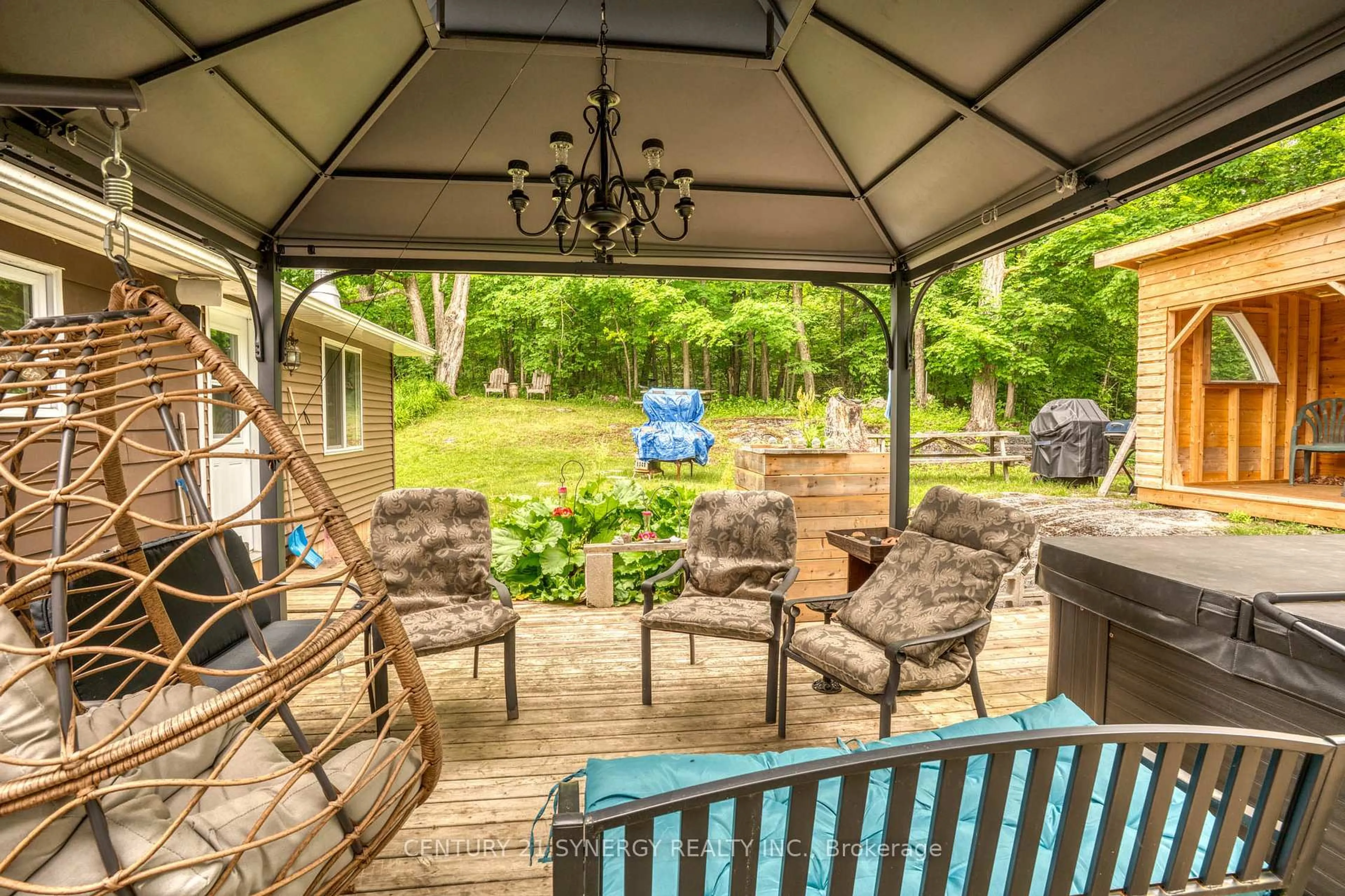 Patio, water/lake/river/ocean view for 1174 Con 3 Dalhousie, Rr#3 Concession, Lanark Ontario K0G 1K0