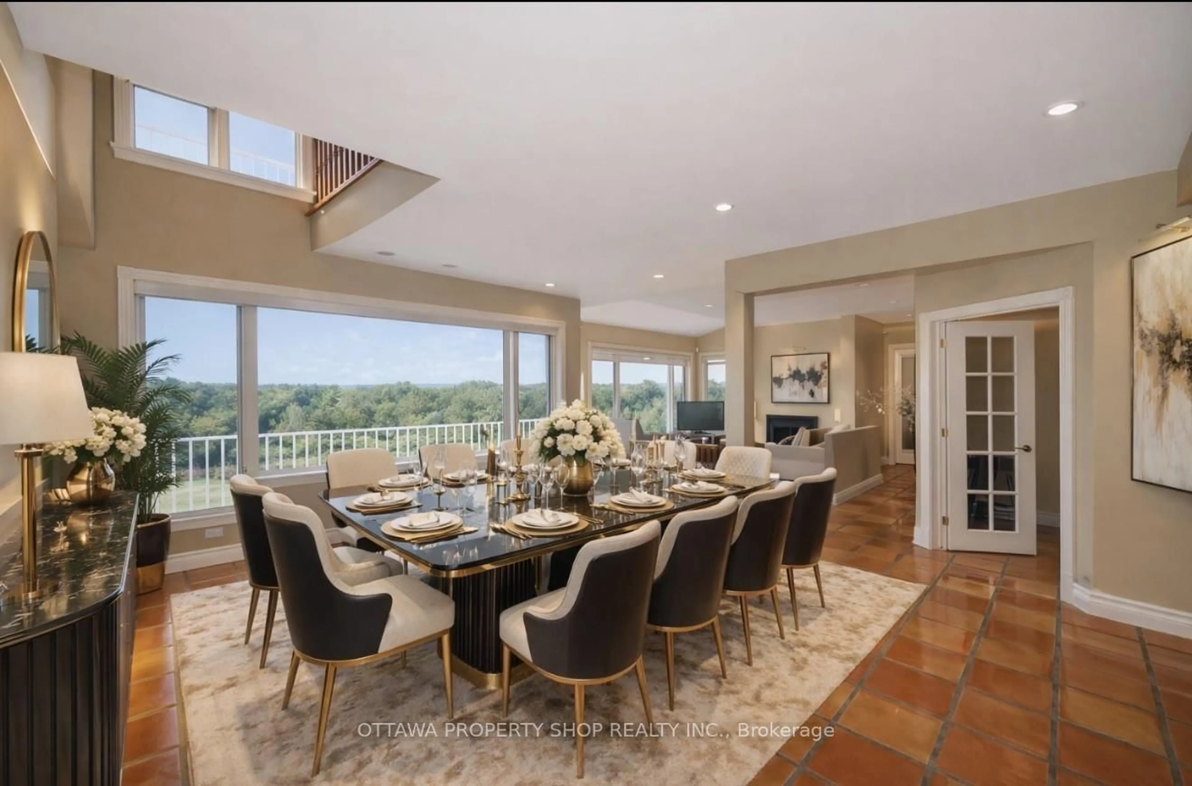 Dining room, ceramic/tile floor for 3057 Greenland Rd, Ottawa Ontario K0A 1T0