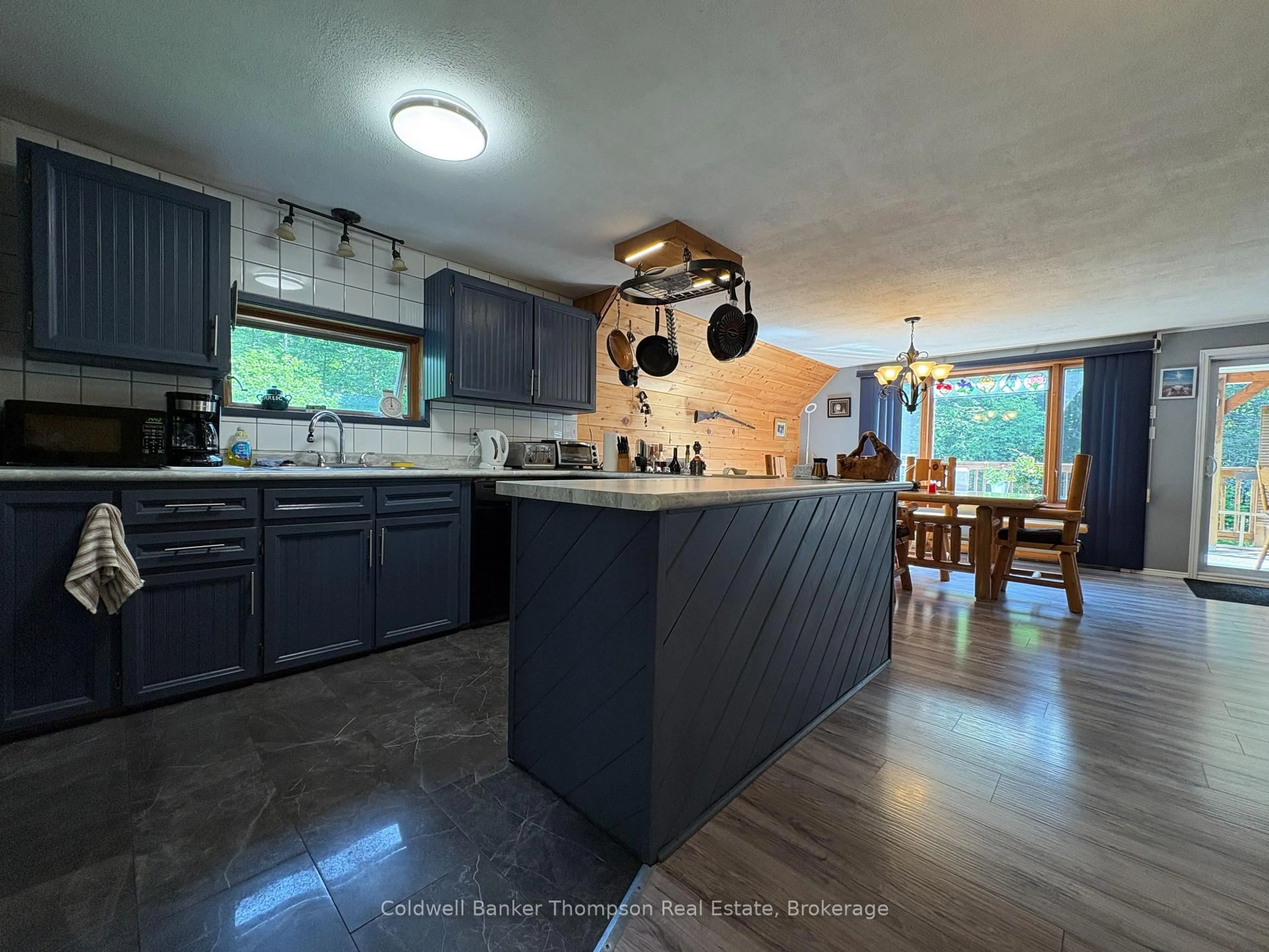 Open concept kitchen, unknown for 273 Simpson's Hill Rd, Machar Ontario P0A 1X0