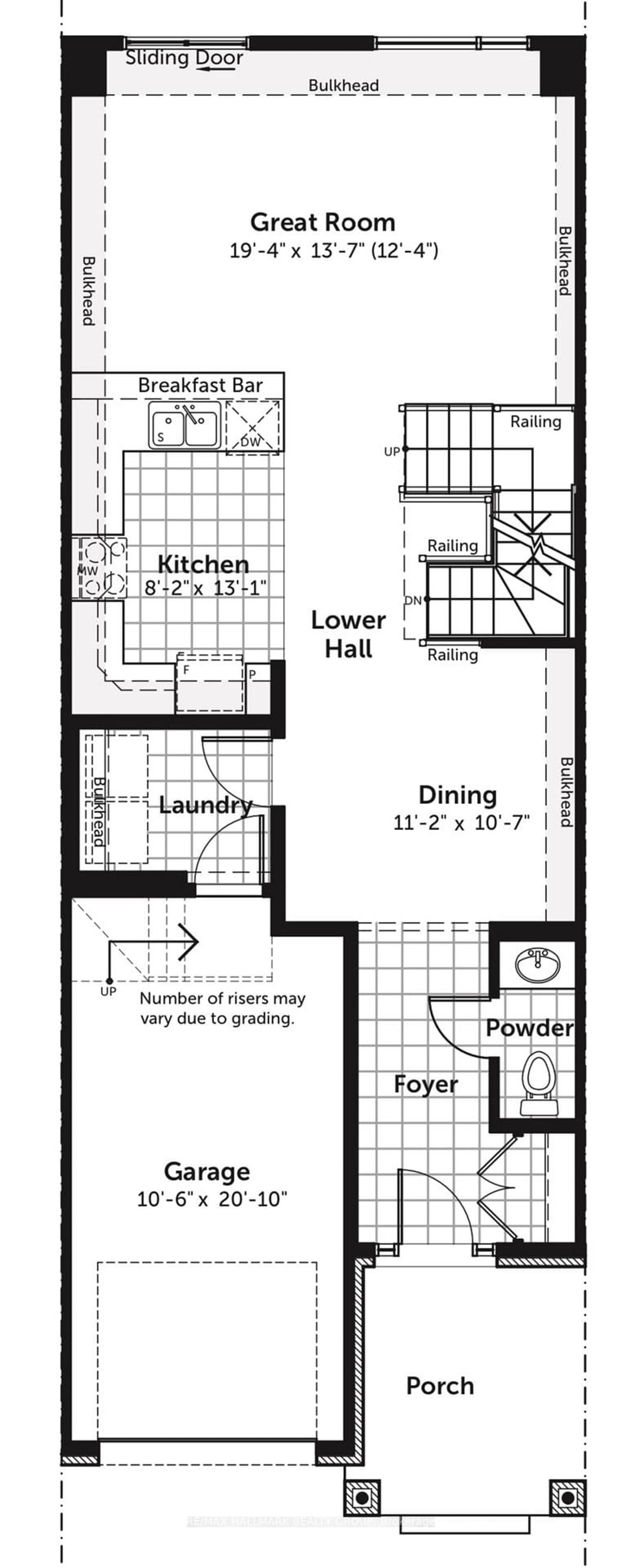 Floor plan for 515 Corretto Pl, Ottawa Ontario K2J 6Z1