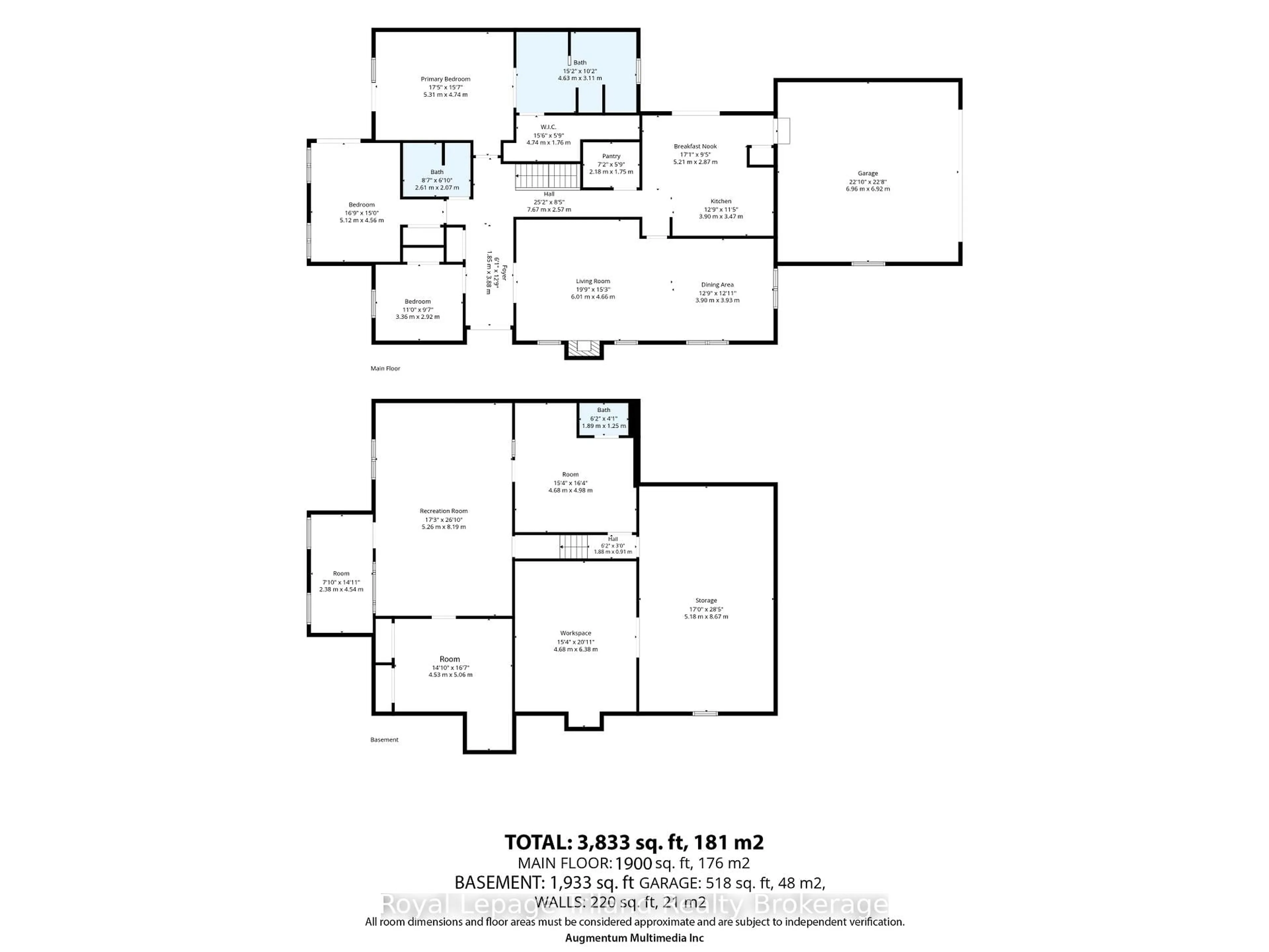Floor plan for 623 Lansdowne Ave, Woodstock Ontario N4T 1J9