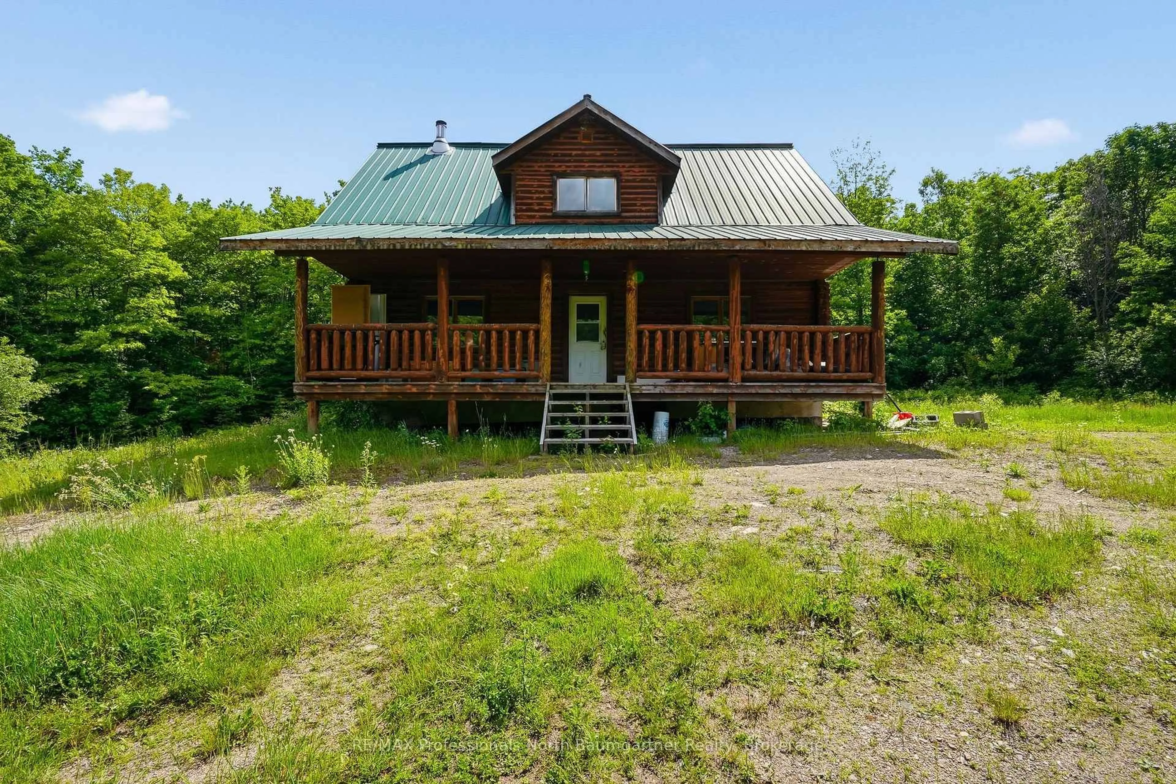 A pic from outside/outdoor area/front of a property/back of a property/a pic from drone, building for 1230 McCrea Rd, Highlands East Ontario K0L 2Y0