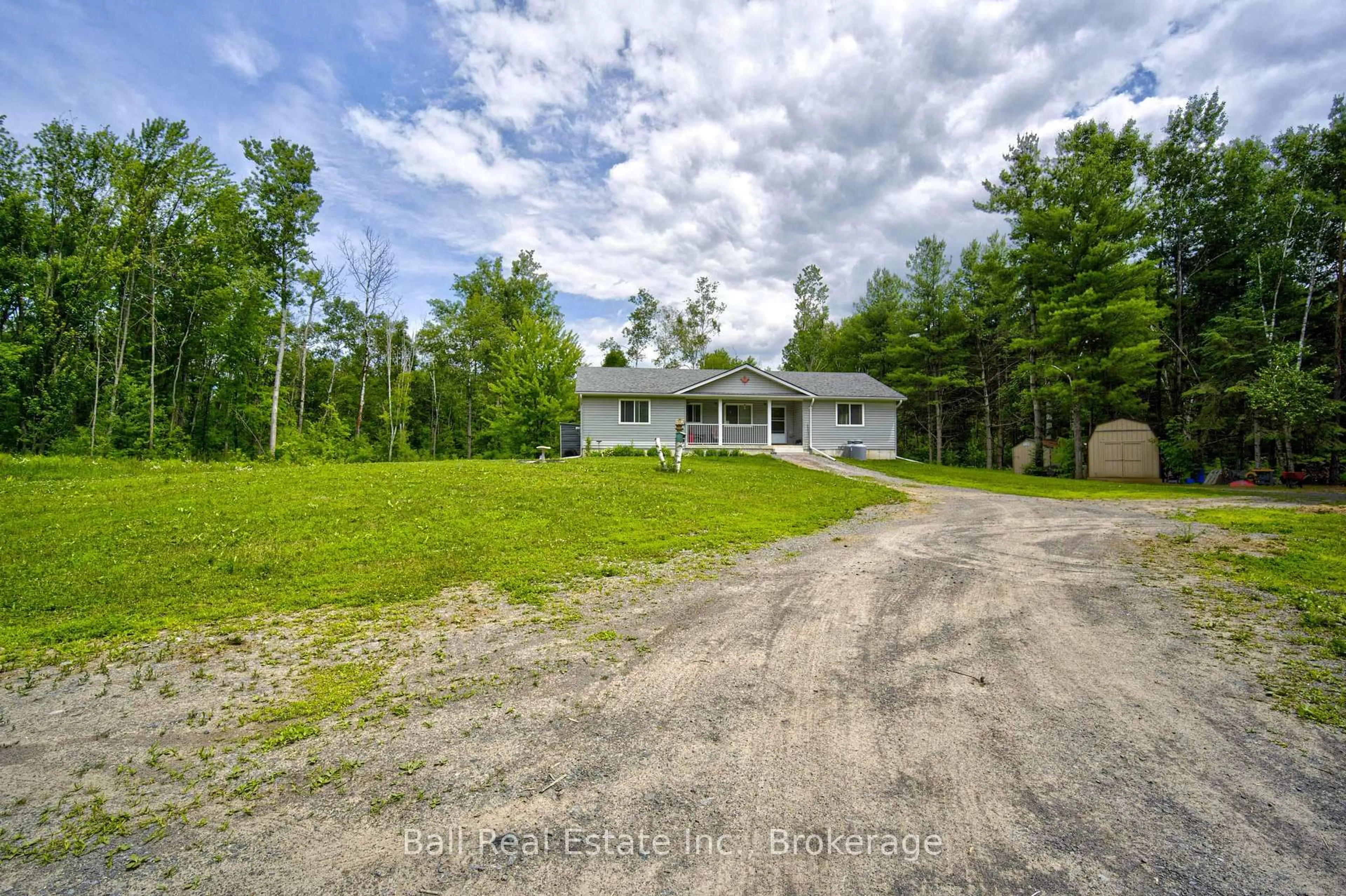 A pic from outside/outdoor area/front of a property/back of a property/a pic from drone, unknown for 8321 County Road 50, Trent Hills Ontario K0K 2M0