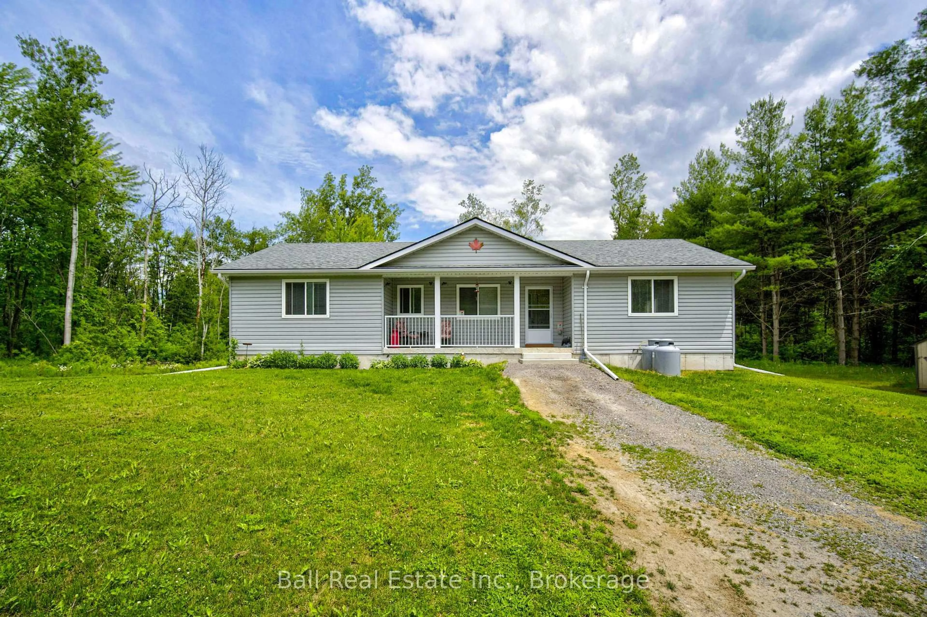 A pic from outside/outdoor area/front of a property/back of a property/a pic from drone, unknown for 8321 County Road 50, Trent Hills Ontario K0K 2M0
