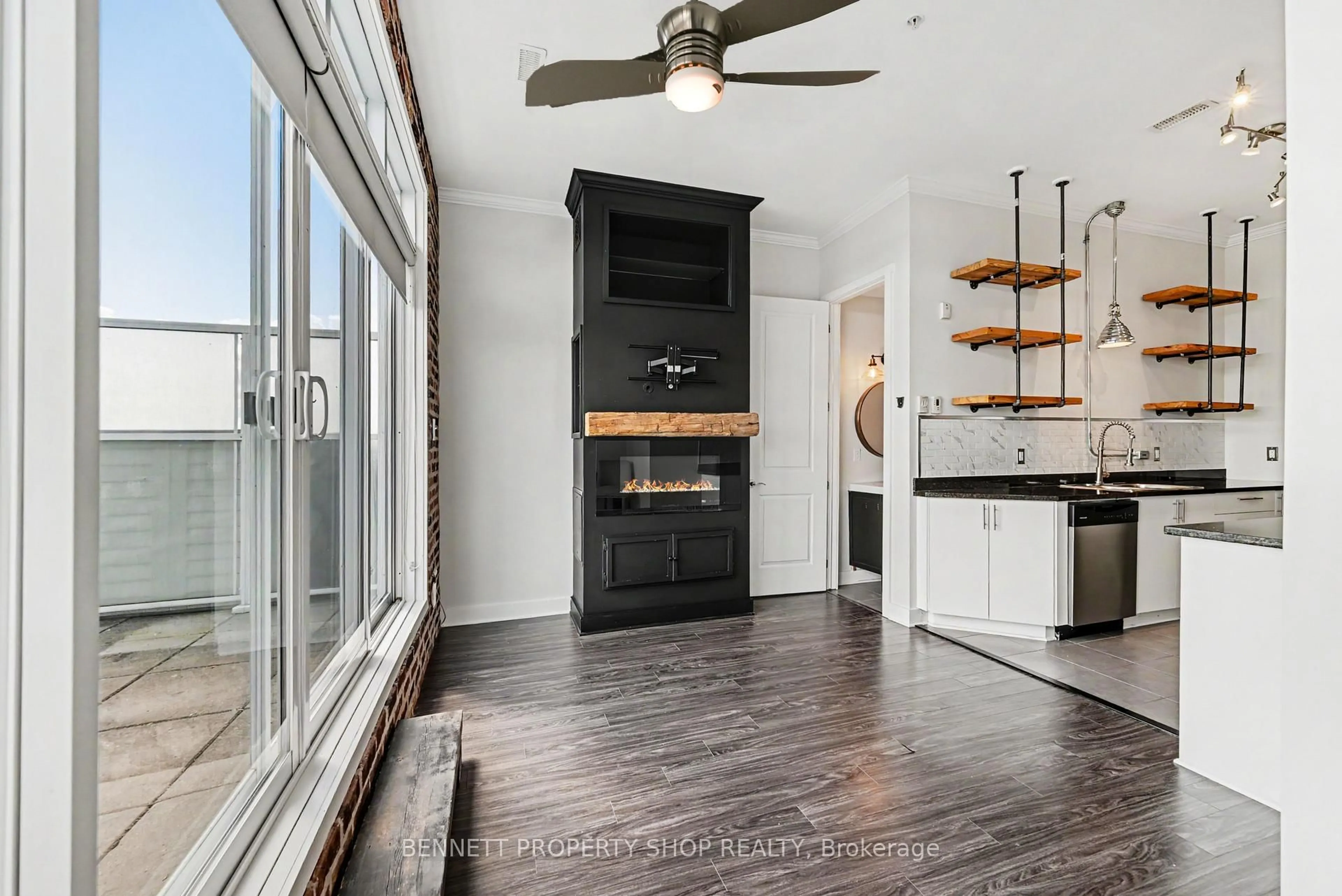 Open concept kitchen, unknown for 703 Cotton Mill St #303, Cornwall Ontario K6H 0E7
