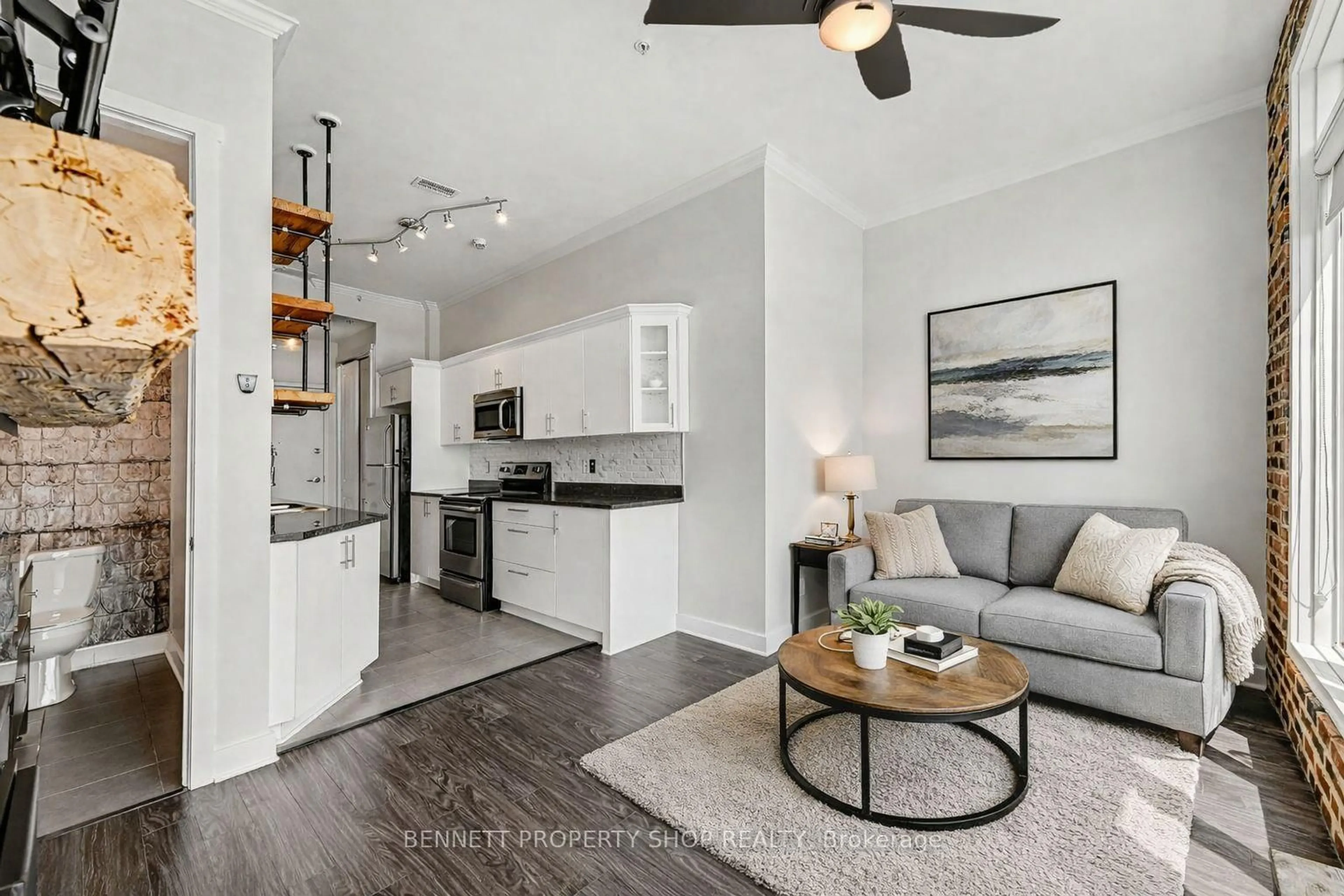 Open concept kitchen, unknown for 703 Cotton Mill St #303, Cornwall Ontario K6H 0E7