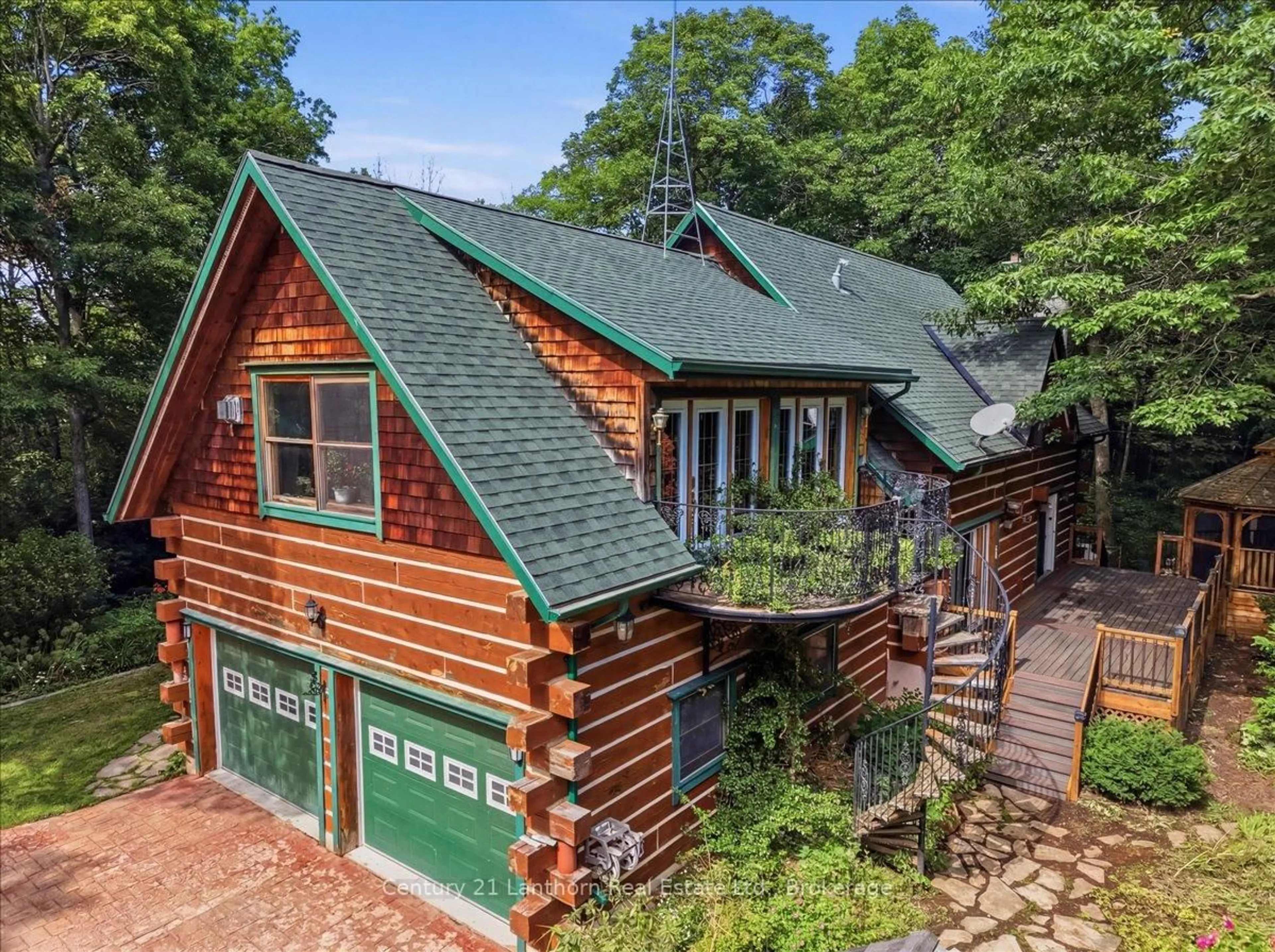 A pic from outside/outdoor area/front of a property/back of a property/a pic from drone, unknown for 3719 County 1 Rd, Prince Edward County Ontario K0K 1G0