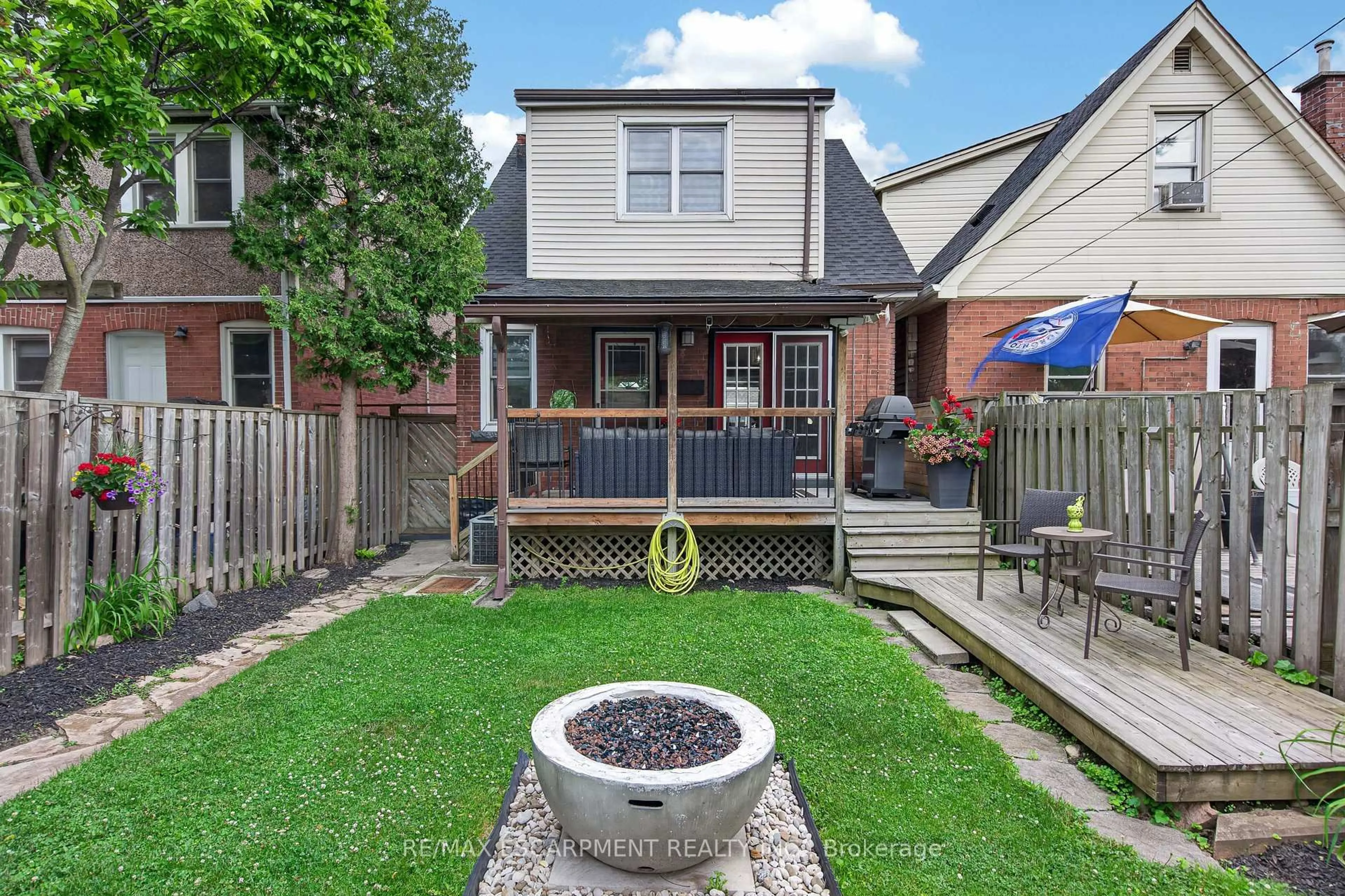 Patio, street for 55 Cameron Ave, Hamilton Ontario L8H 4Z1