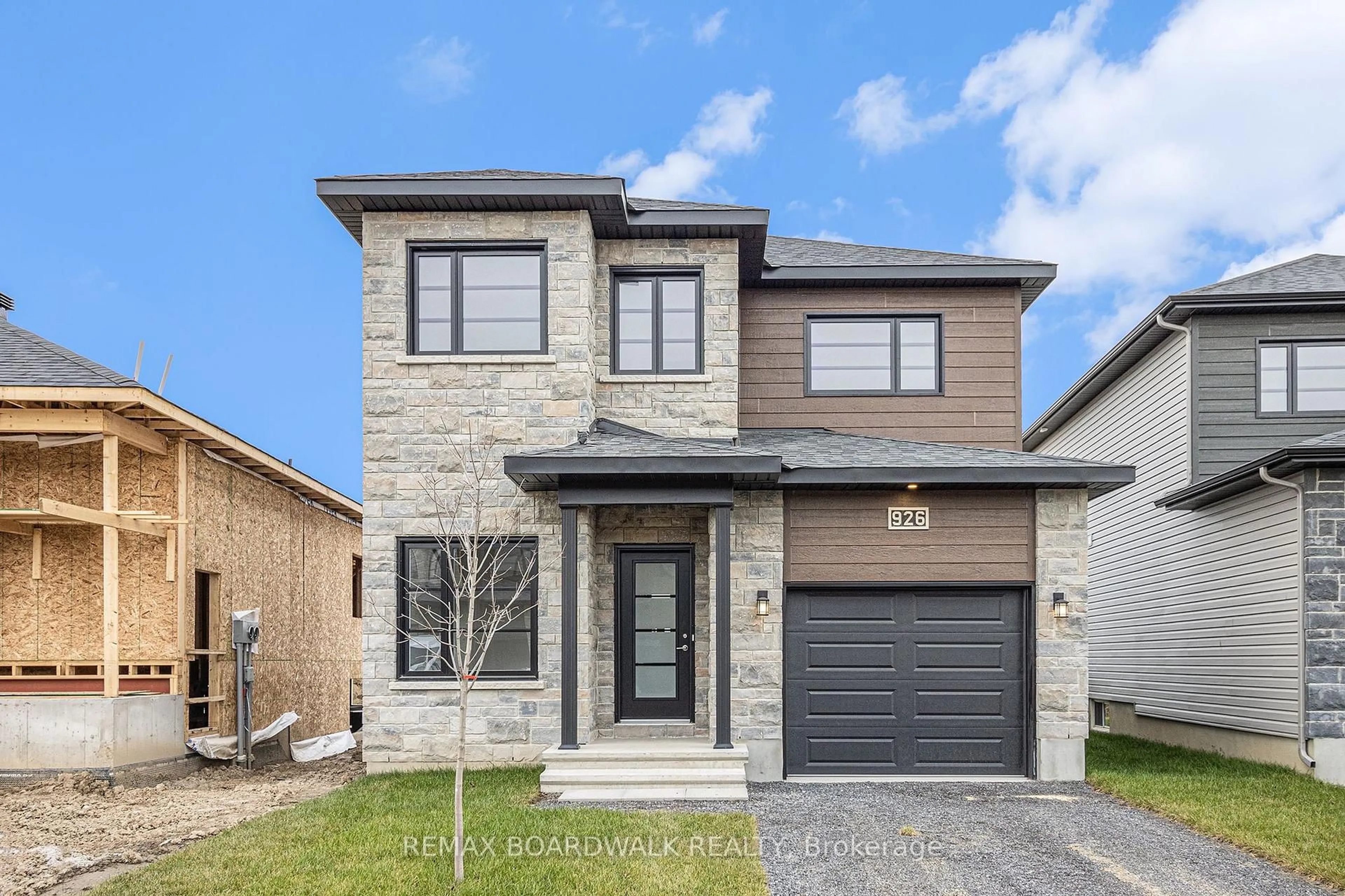 Home with brick exterior material, street for 1141 Montblanc Cres, Russell Ontario K0A 1W0