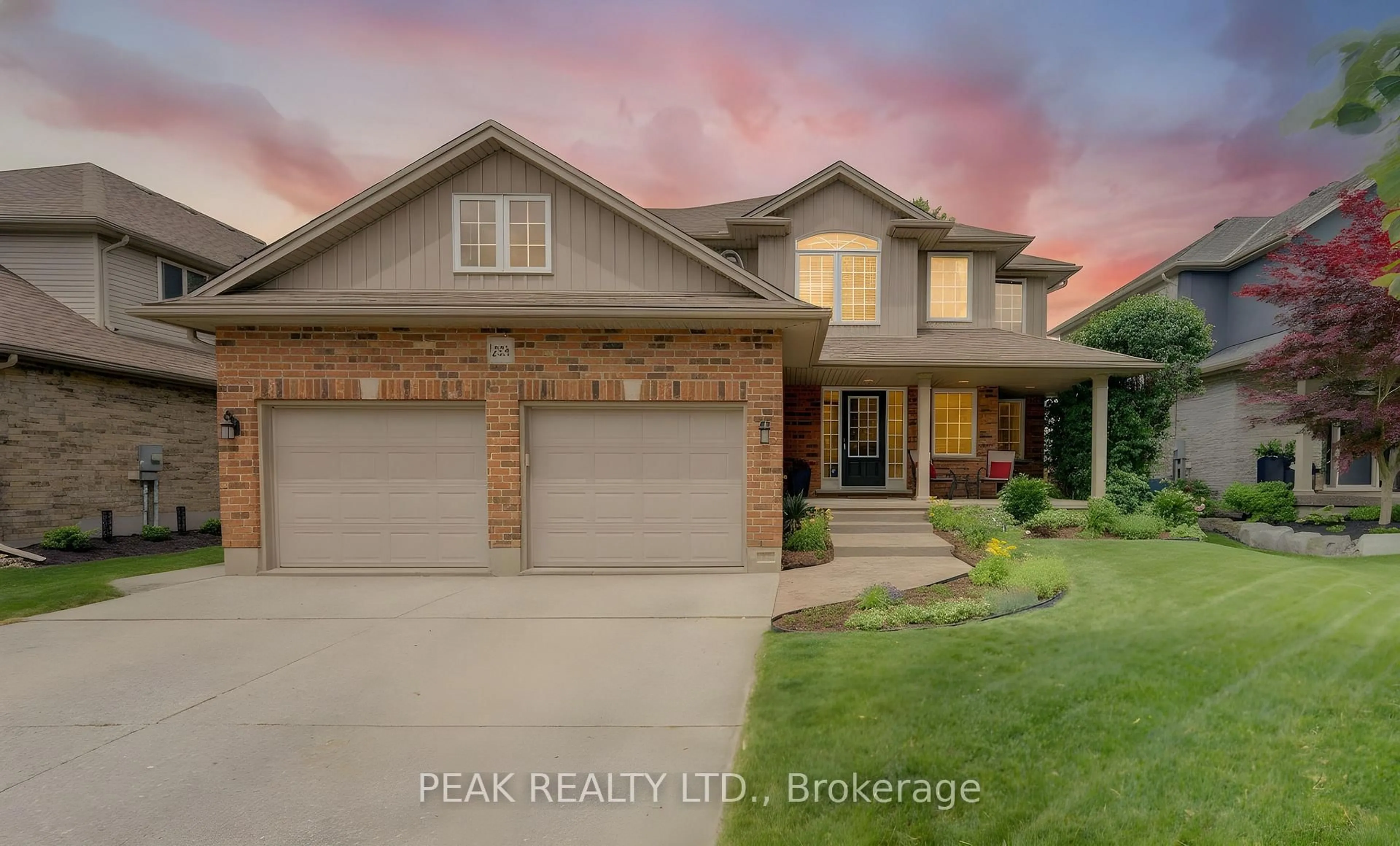 Home with brick exterior material, street for 258 Laschinger Blvd, Wilmot Ontario N3A 2G8