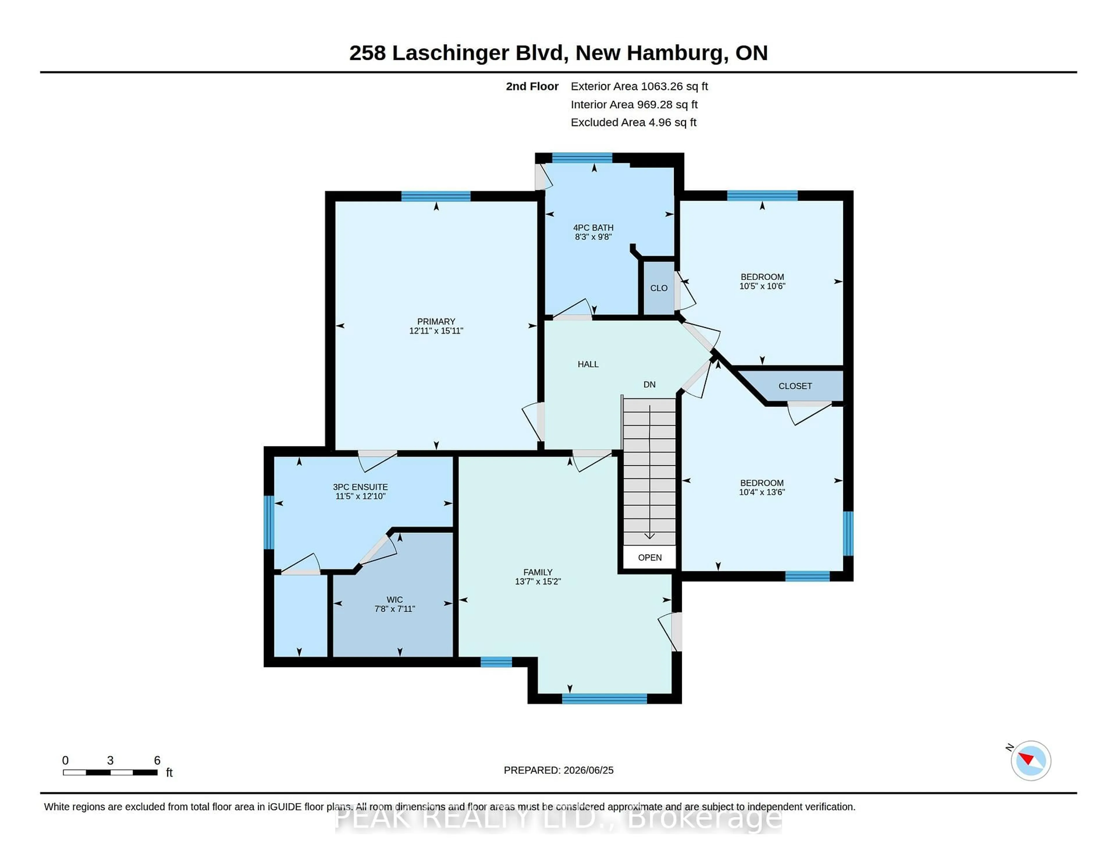Floor plan for 258 Laschinger Blvd, Wilmot Ontario N3A 2G8