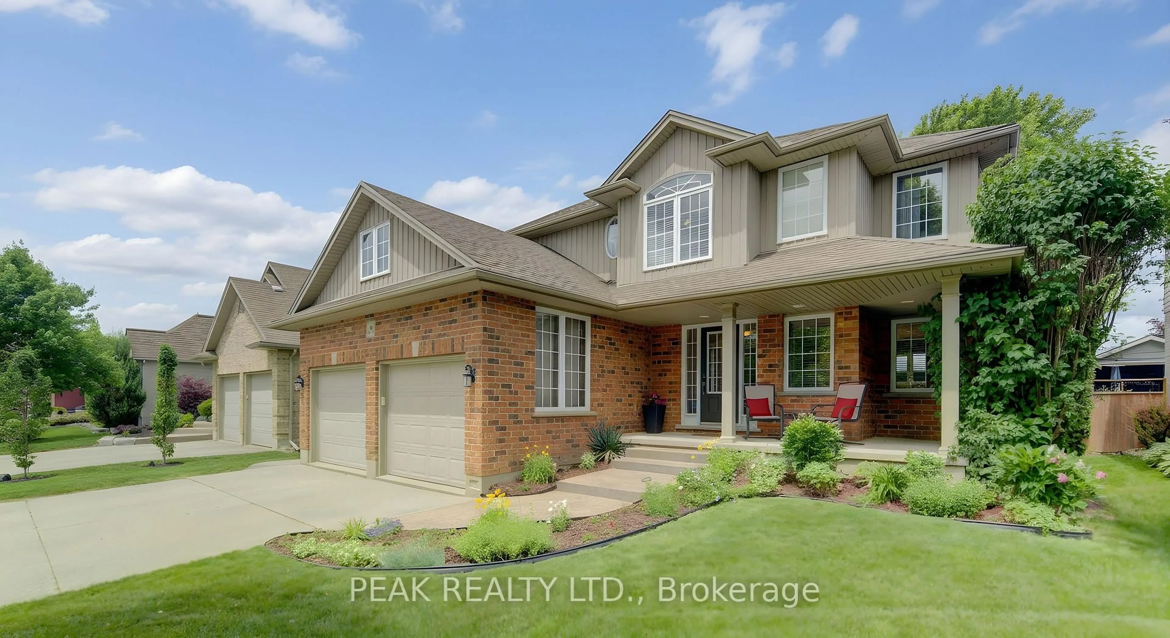 Home with brick exterior material, street for 258 Laschinger Blvd, Wilmot Ontario N3A 2G8
