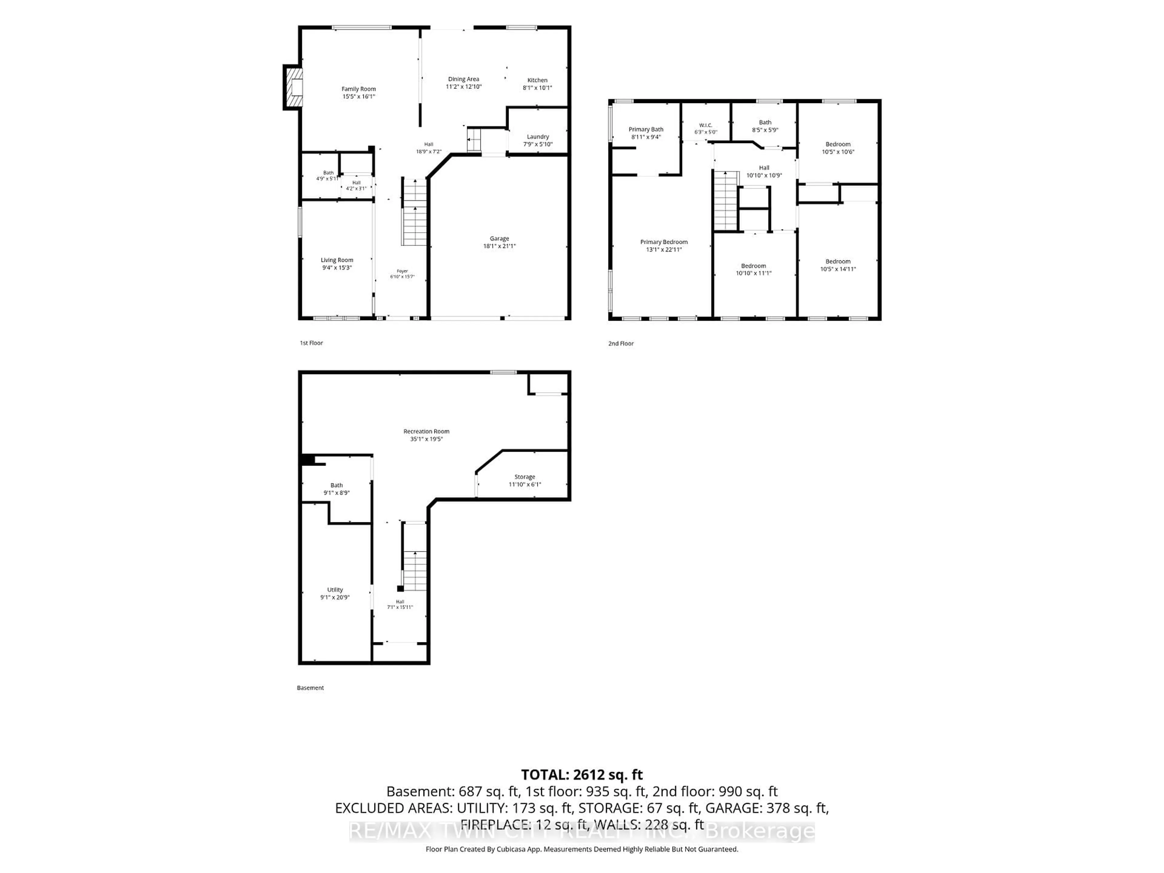 Floor plan for 124 Blackburn Dr, Brantford Ontario N3T 6S2