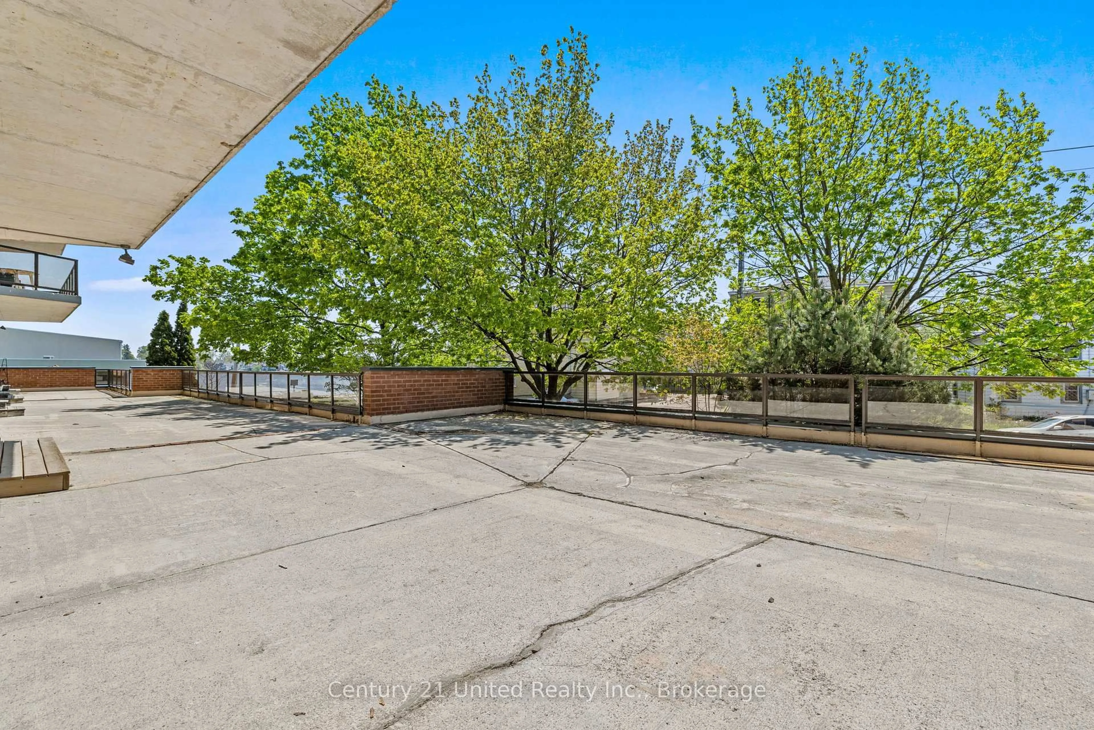 Patio, water/lake/river/ocean view for 2 George St #104, Peterborough Ontario K9J 8K8