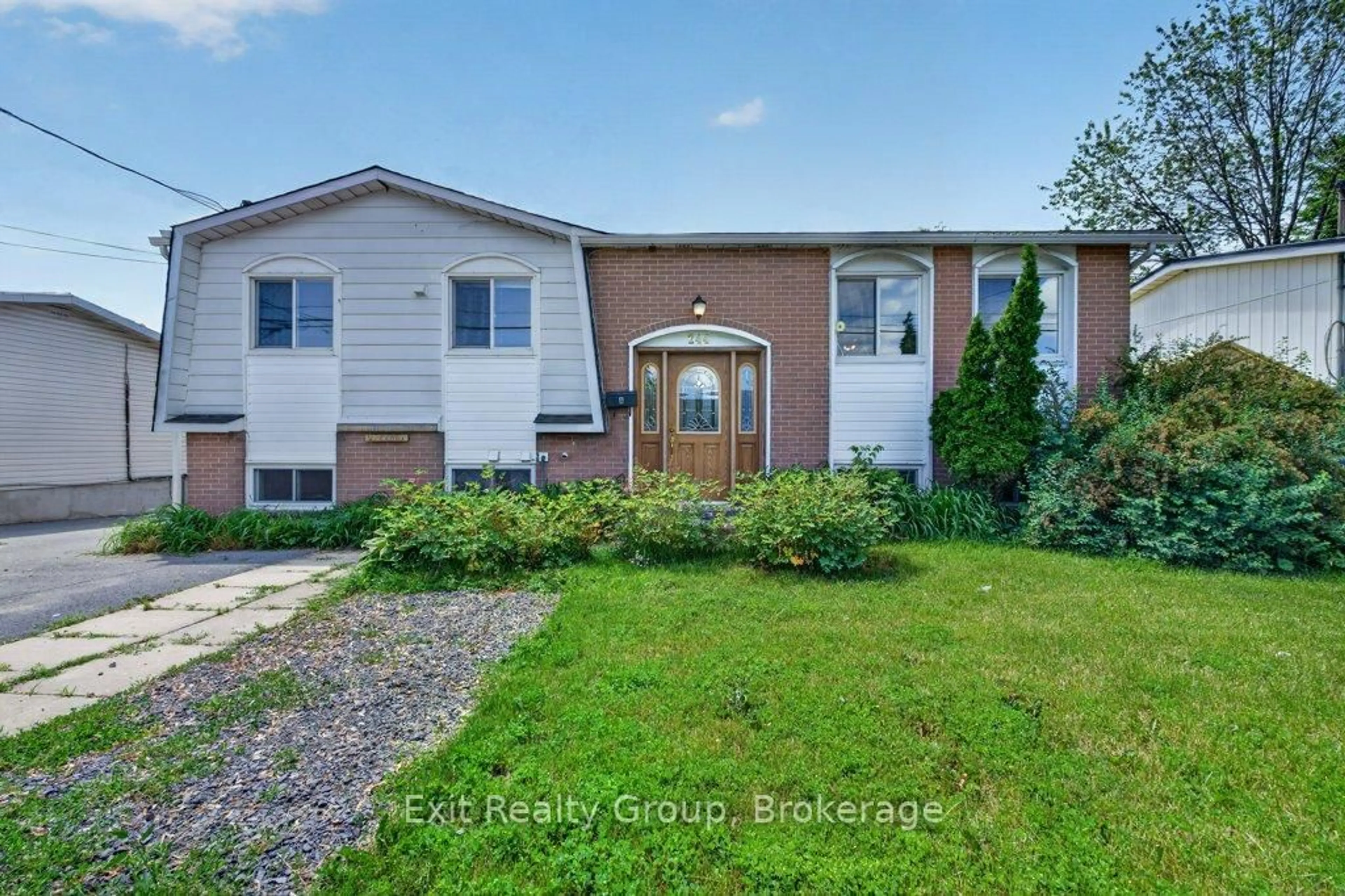 A pic from outside/outdoor area/front of a property/back of a property/a pic from drone, street for 244 Weller Ave, Kingston Ontario K7K 2V2