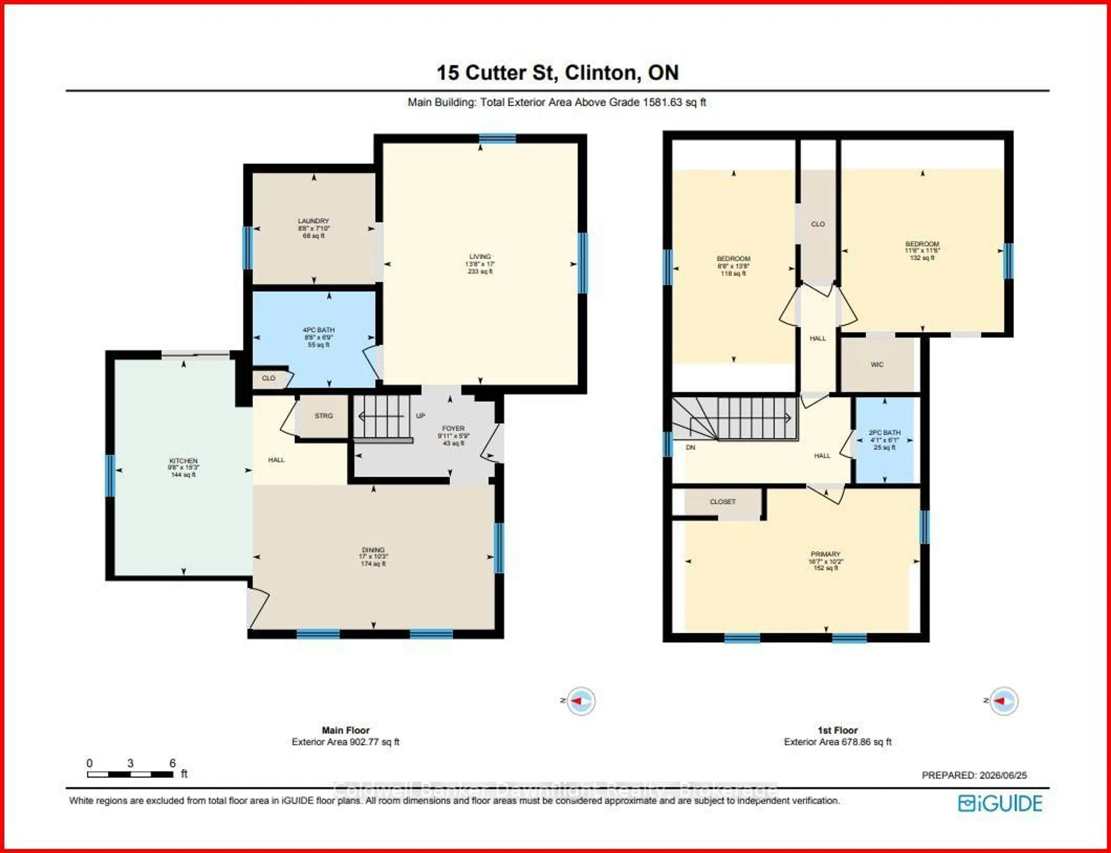 Floor plan for 15 Cutter St, Central Huron Ontario N0M 1L0