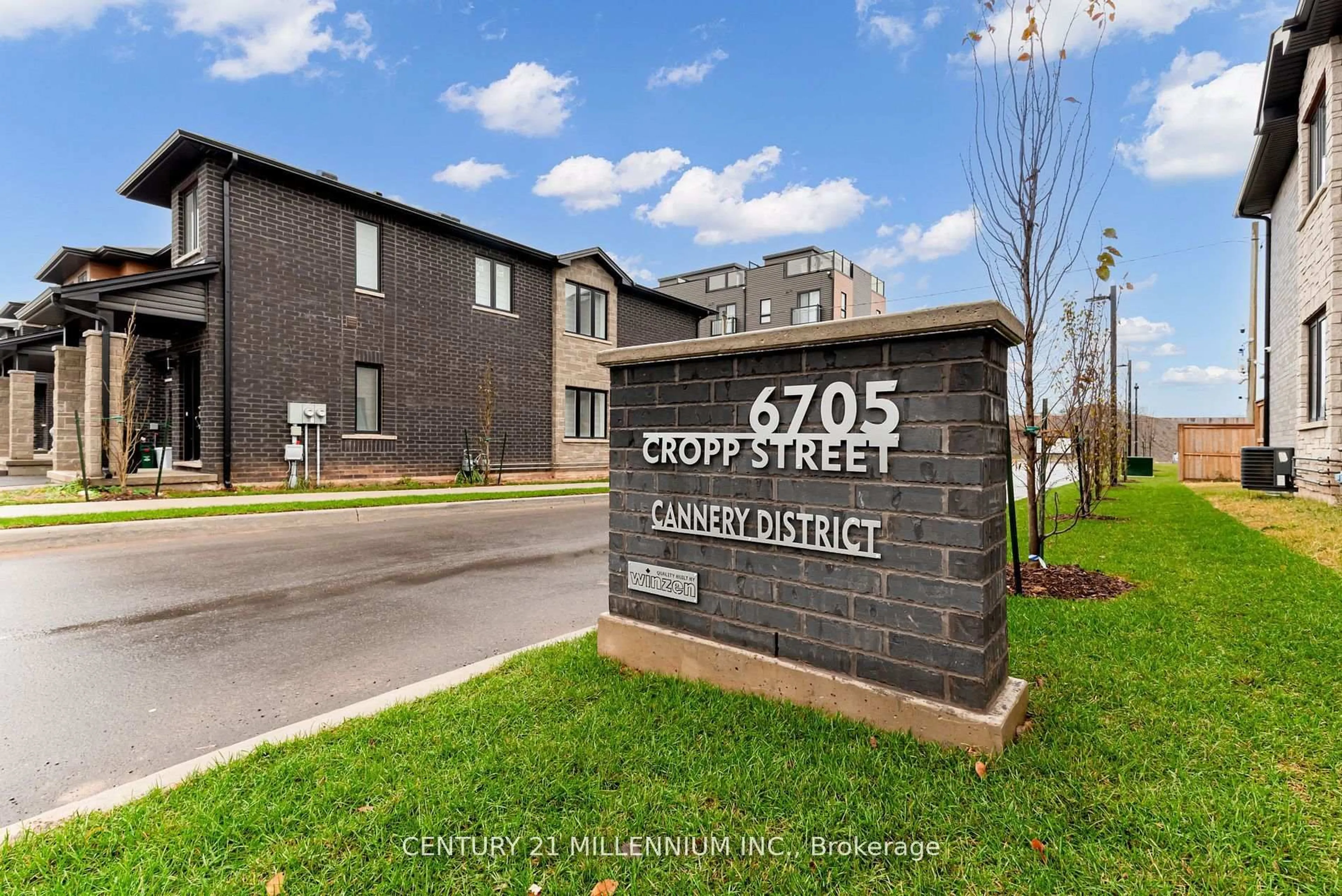 Home with brick exterior material, street for 6705 Cropp St #102, Niagara Falls Ontario L2E 5J8