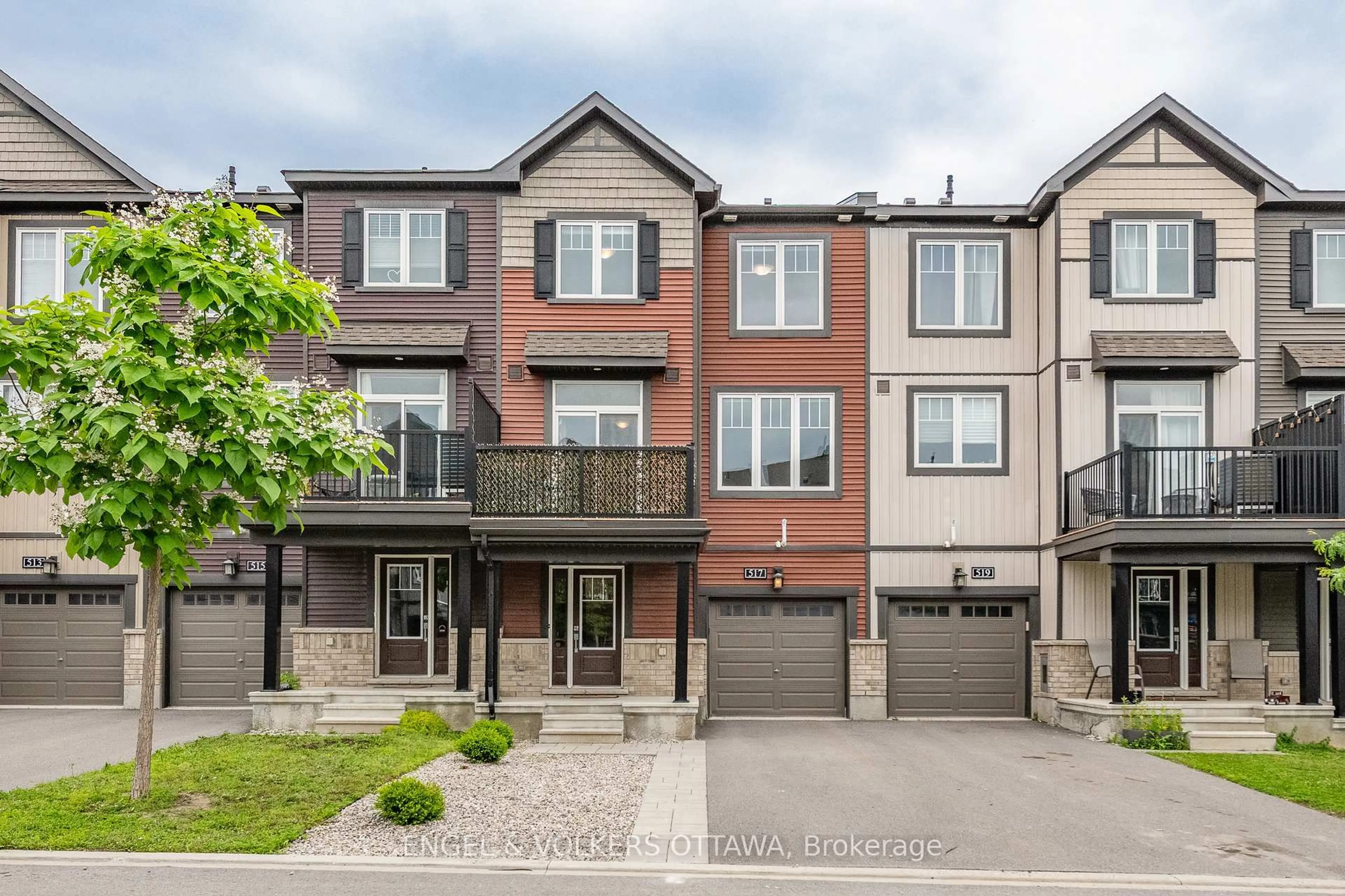 Home with brick exterior material, street for 517 Galmoy Way, Ottawa Ontario K2J 6V1
