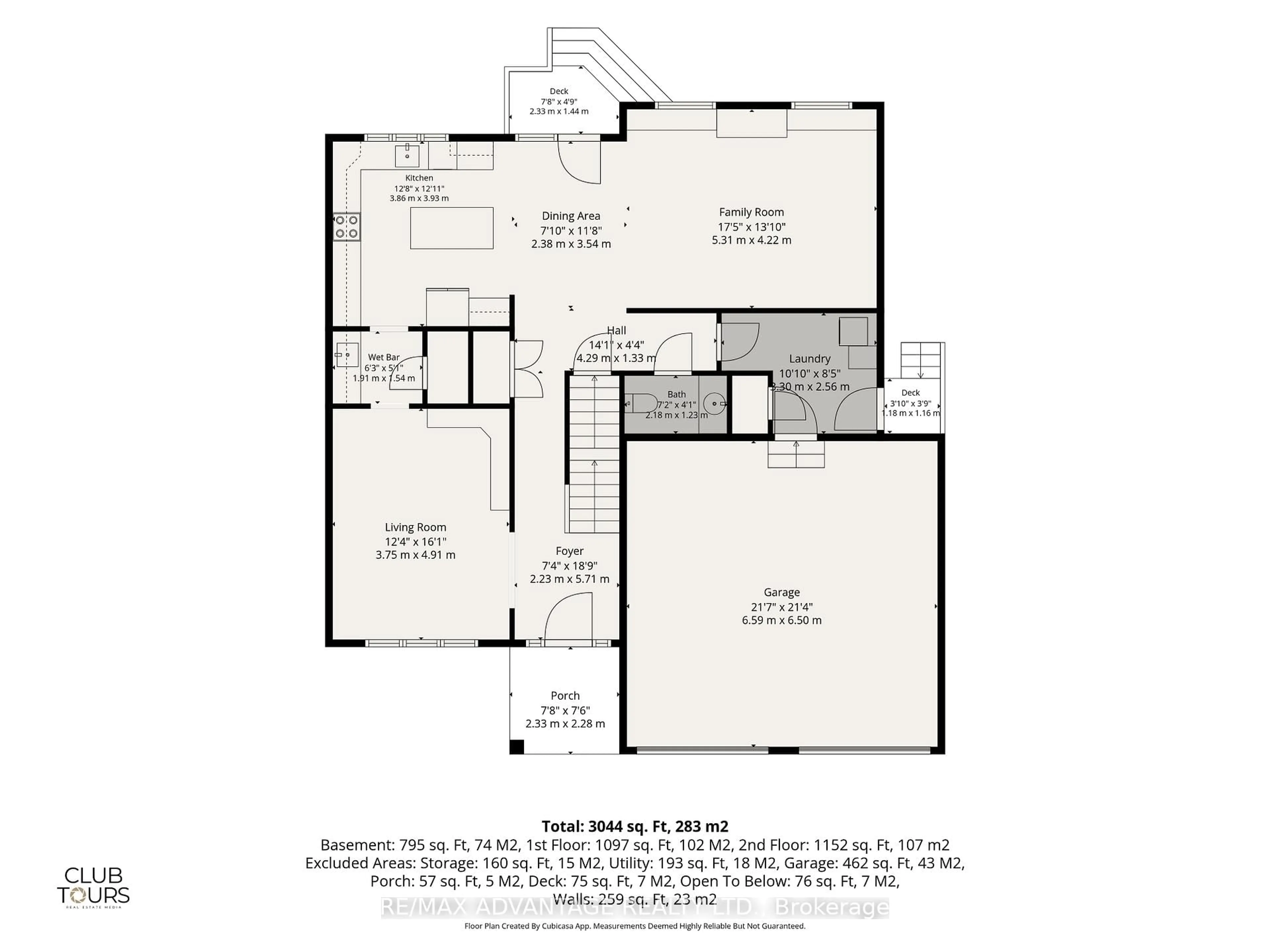 Floor plan for 764 Eclipse Walk, London North Ontario N5X 0K1