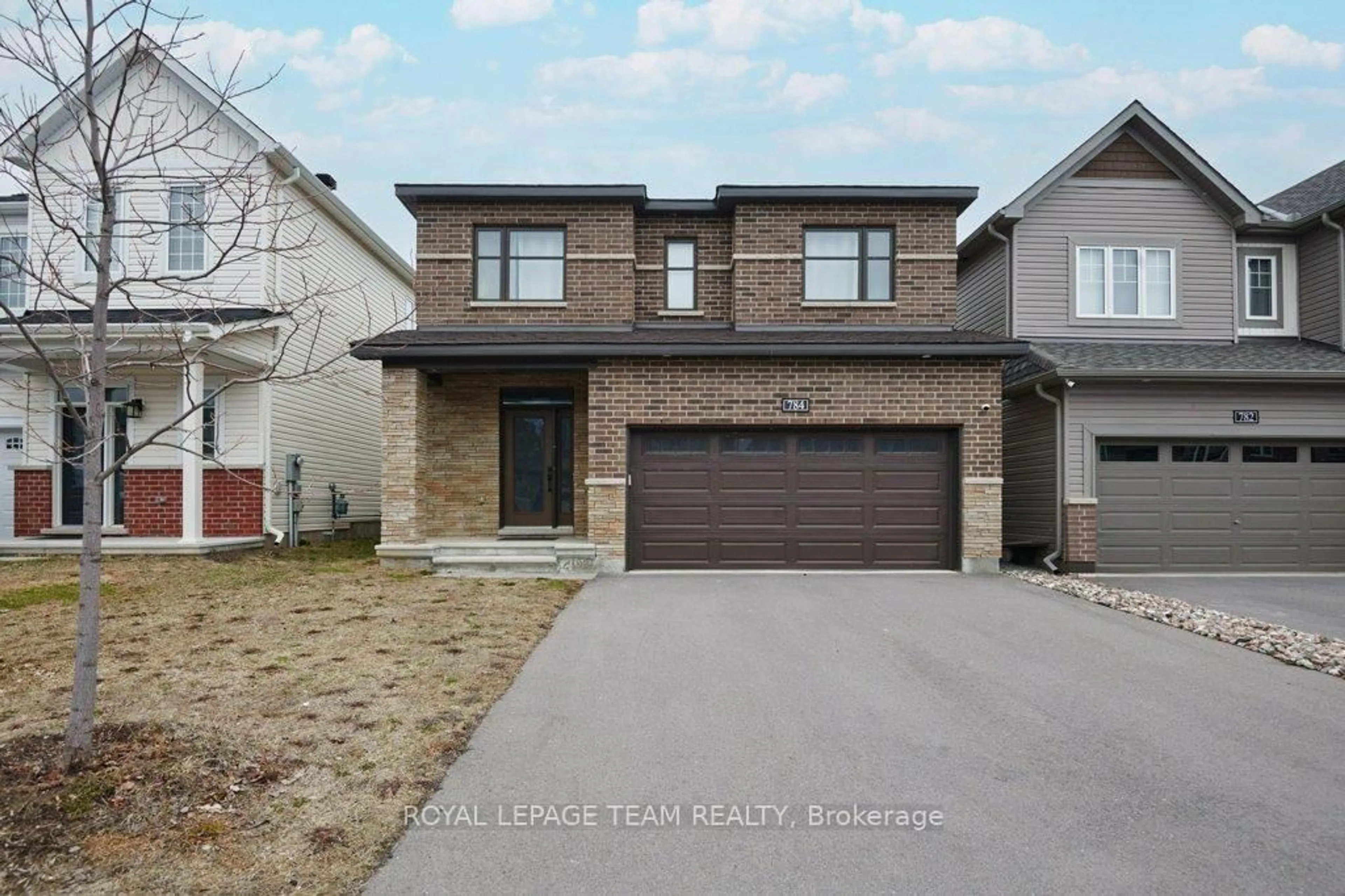 Home with brick exterior material, street for 784 Cappamore Dr, Ottawa Ontario K2J 6V6
