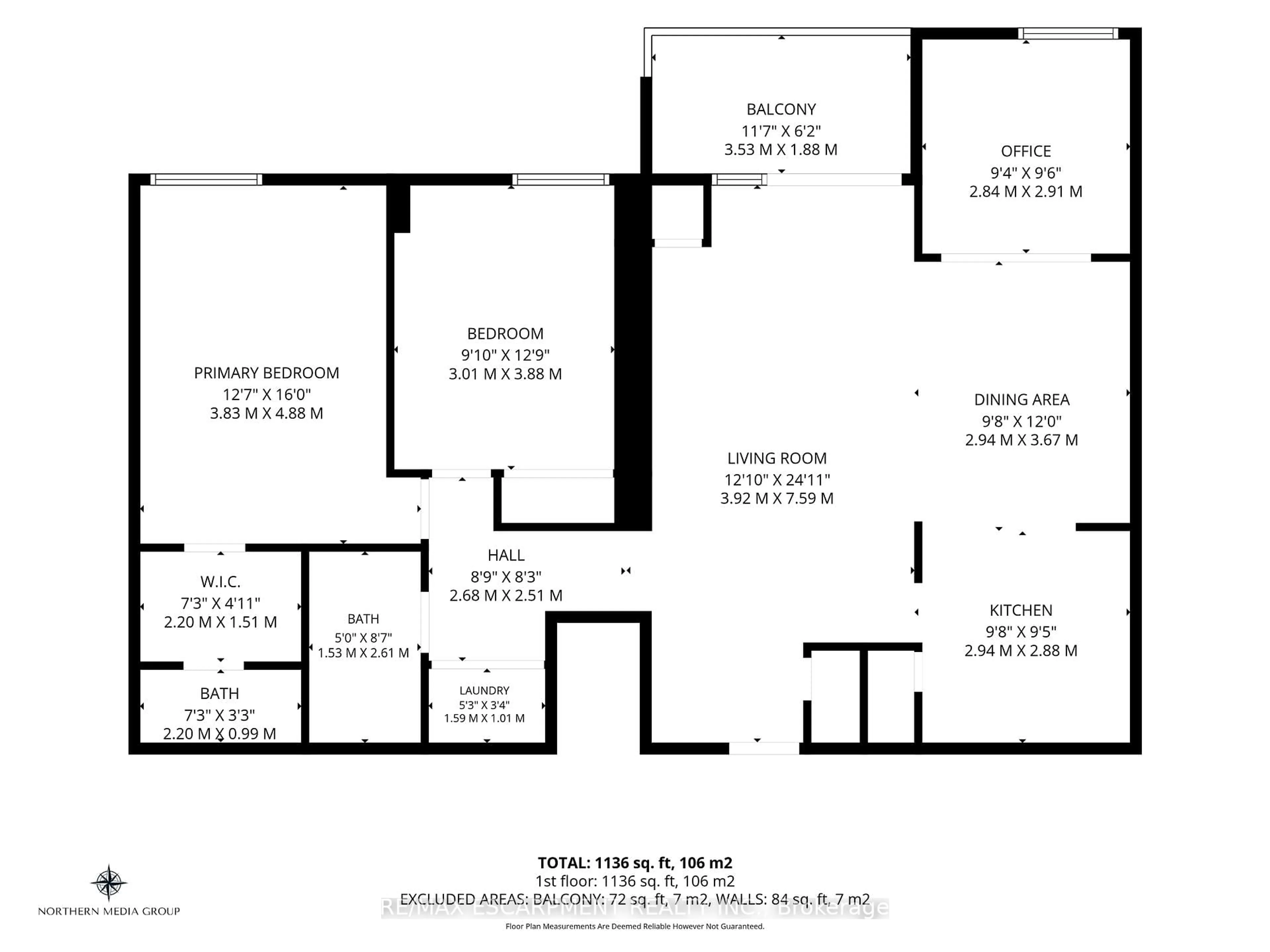 Floor plan for 500 Green Rd #211, Hamilton Ontario L8E 3M6