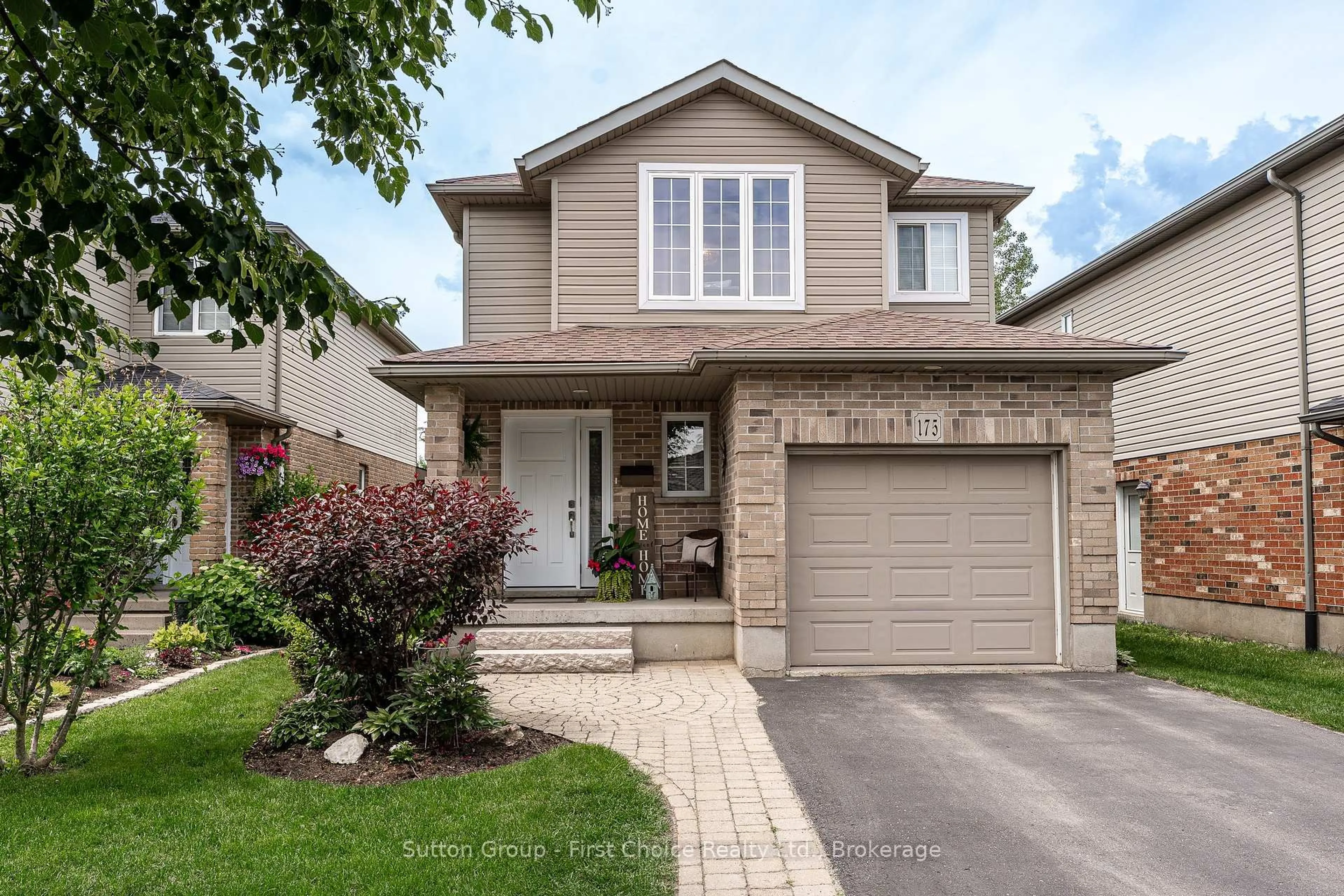 Home with brick exterior material, street for 175 Franklin Dr, Stratford Ontario N5A 6R1