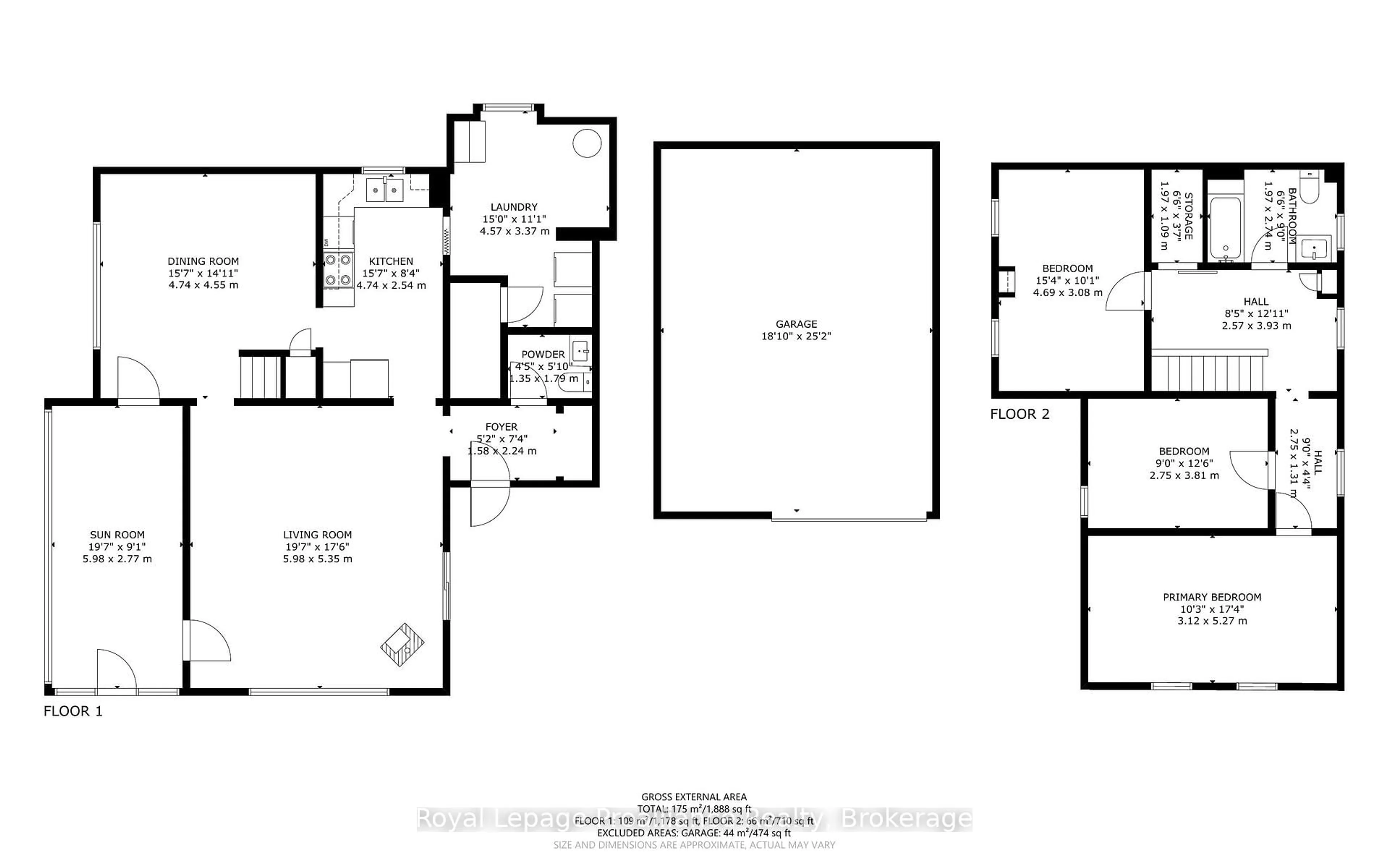 Floor plan for 2574 Springbrook Rd, Stirling-Rawdon Ontario K0K 3C0