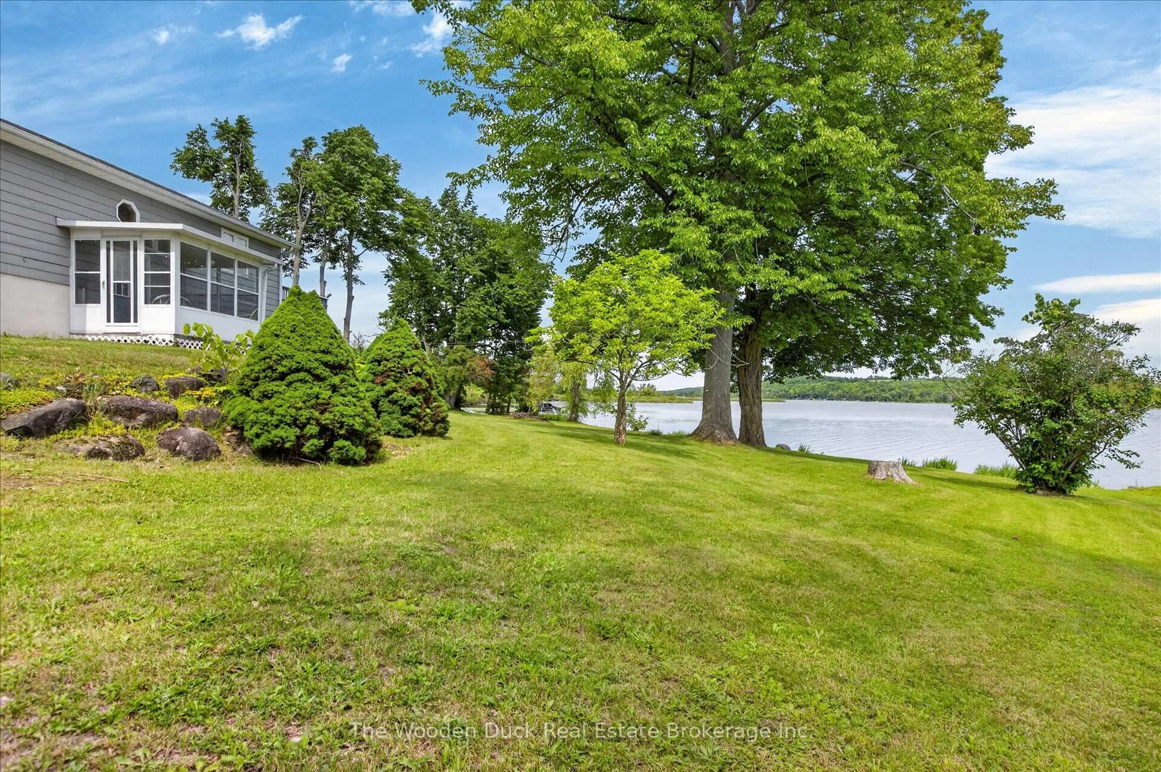 A pic from outside/outdoor area/front of a property/back of a property/a pic from drone, water/lake/river/ocean view for 1119 Humphries Line, Asphodel-Norwood Ontario K0L 1Y0