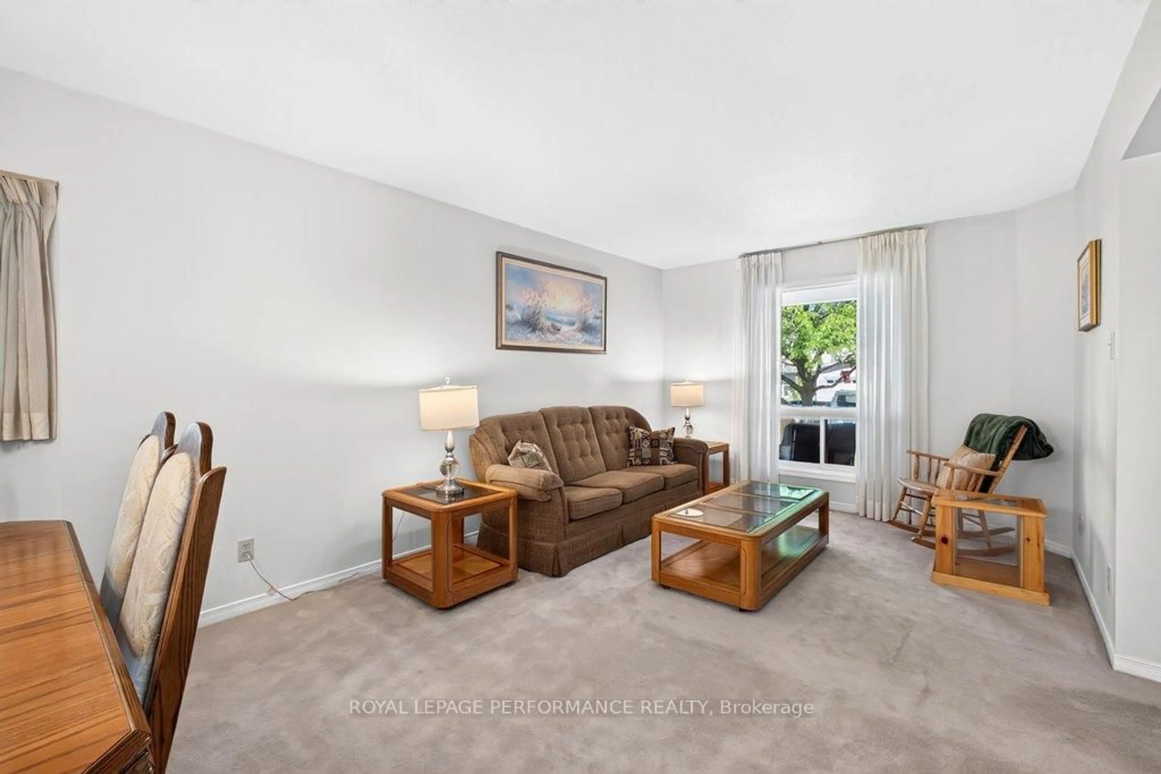 Living room with furniture, unknown for 38 Burlington Cres, Ottawa Ontario K1T 3K6