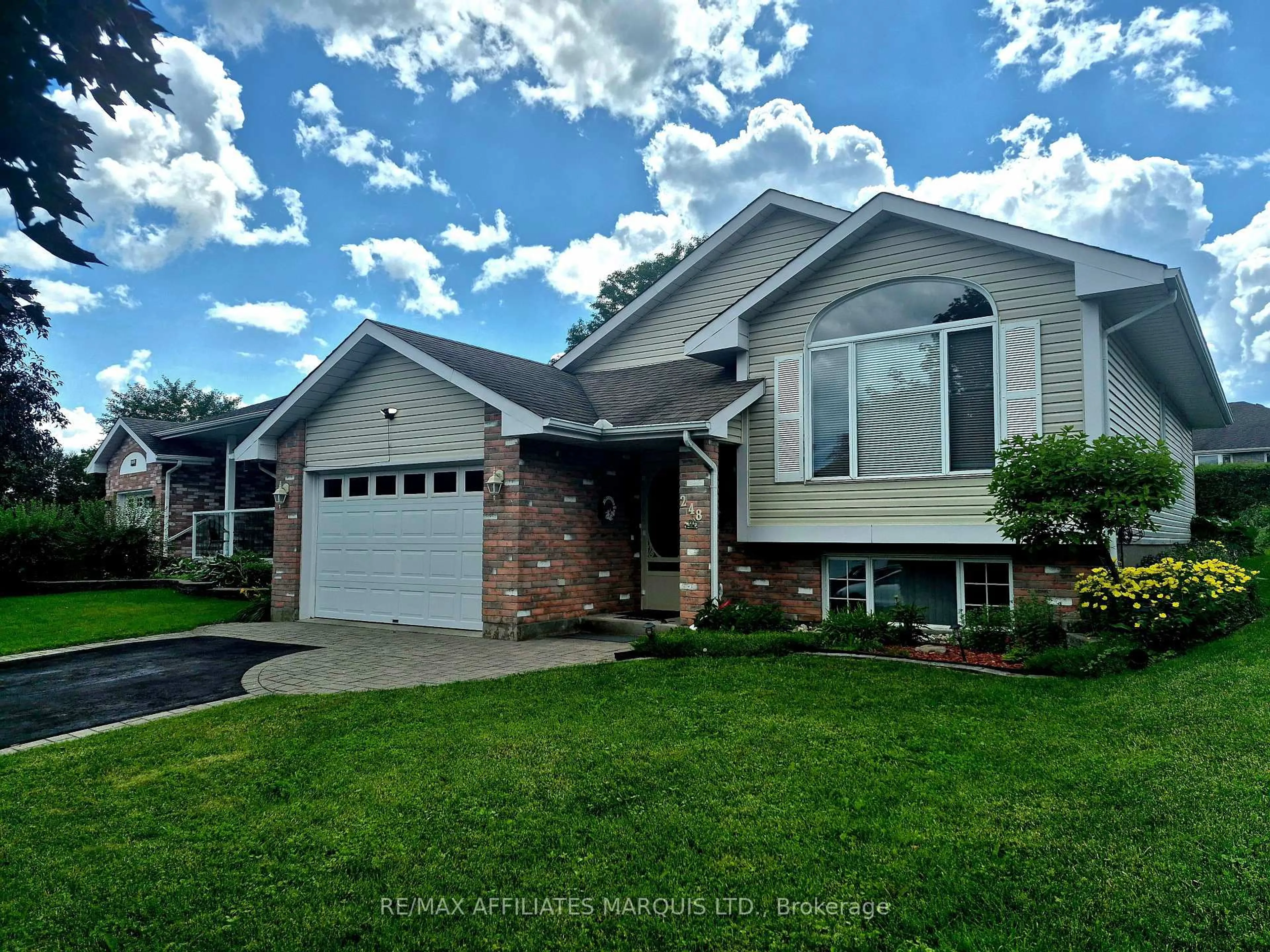 Home with vinyl exterior material, street for 248 Northwoods Cres, Cornwall Ontario K6H 7K3