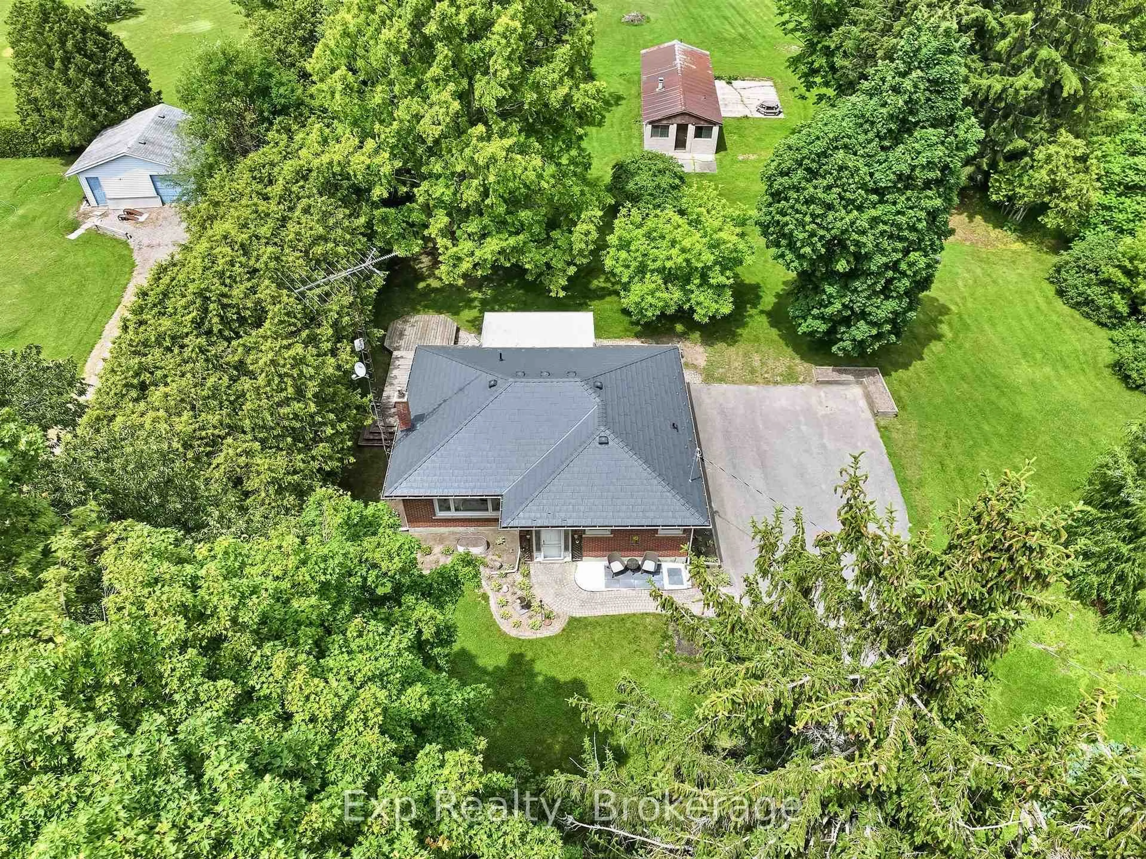A pic from outside/outdoor area/front of a property/back of a property/a pic from drone, unknown for 9798 County Rd 2, Hamilton Township Ontario K9A 4J8