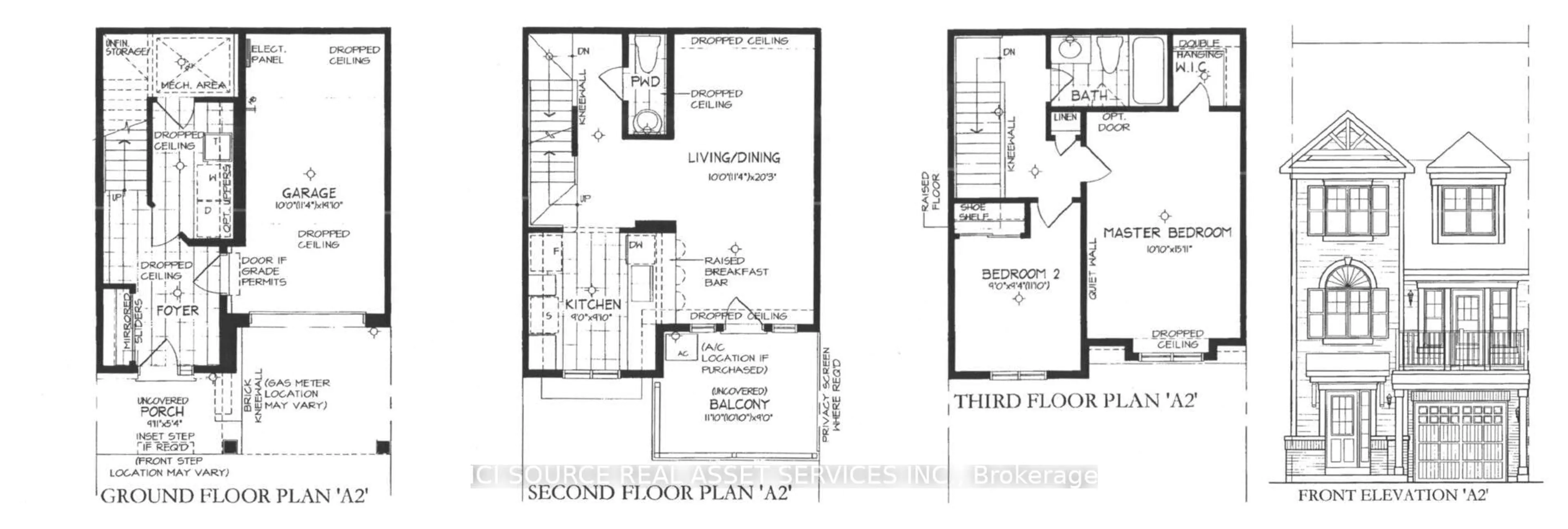 Floor plan for 541 Ensatina Cres, Ottawa Ontario K2J 6H3