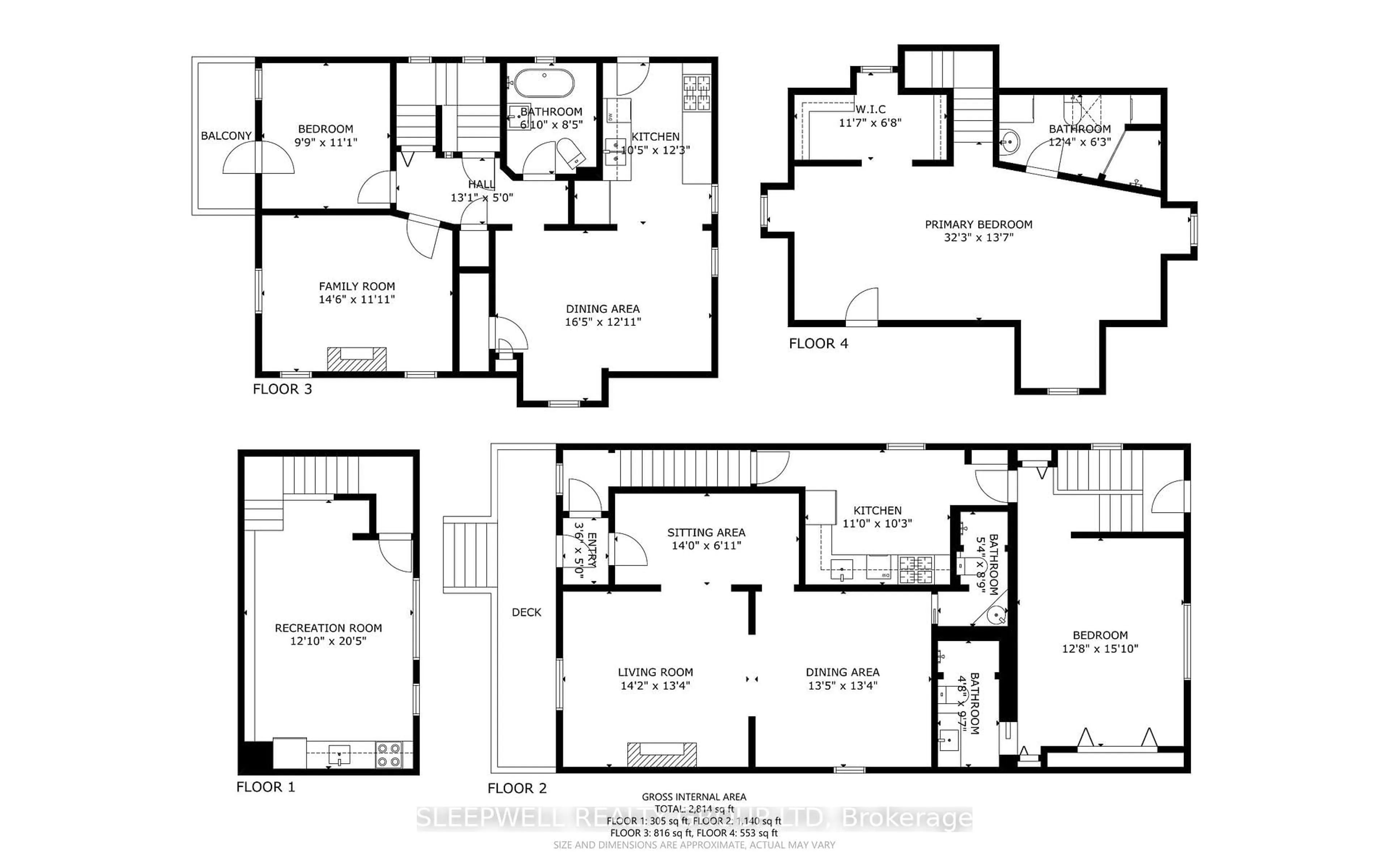 Floor plan for 86 Fourth Ave, Ottawa Ontario K1S 2L2