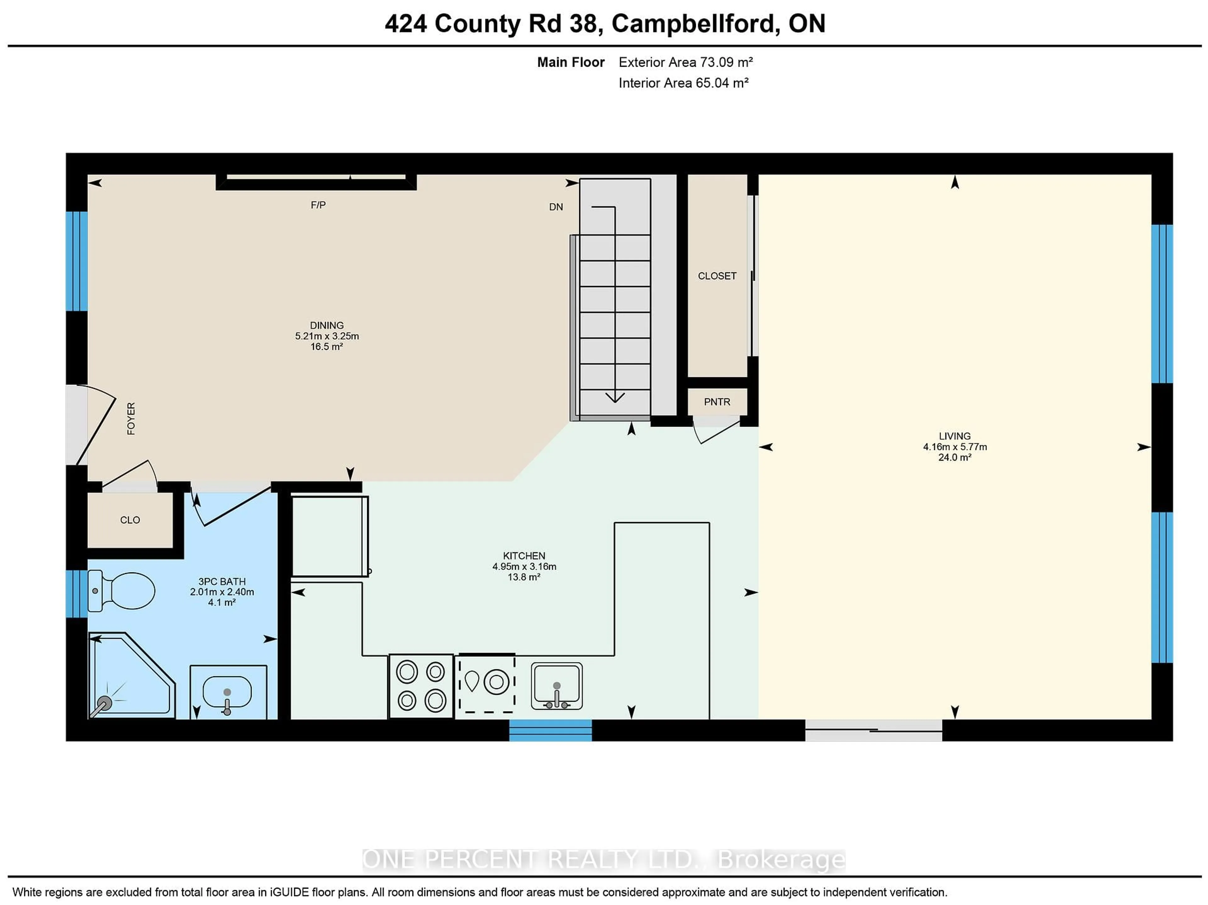 Floor plan for 424 County Rd 38 Rd, Trent Hills Ontario K0L 1L0