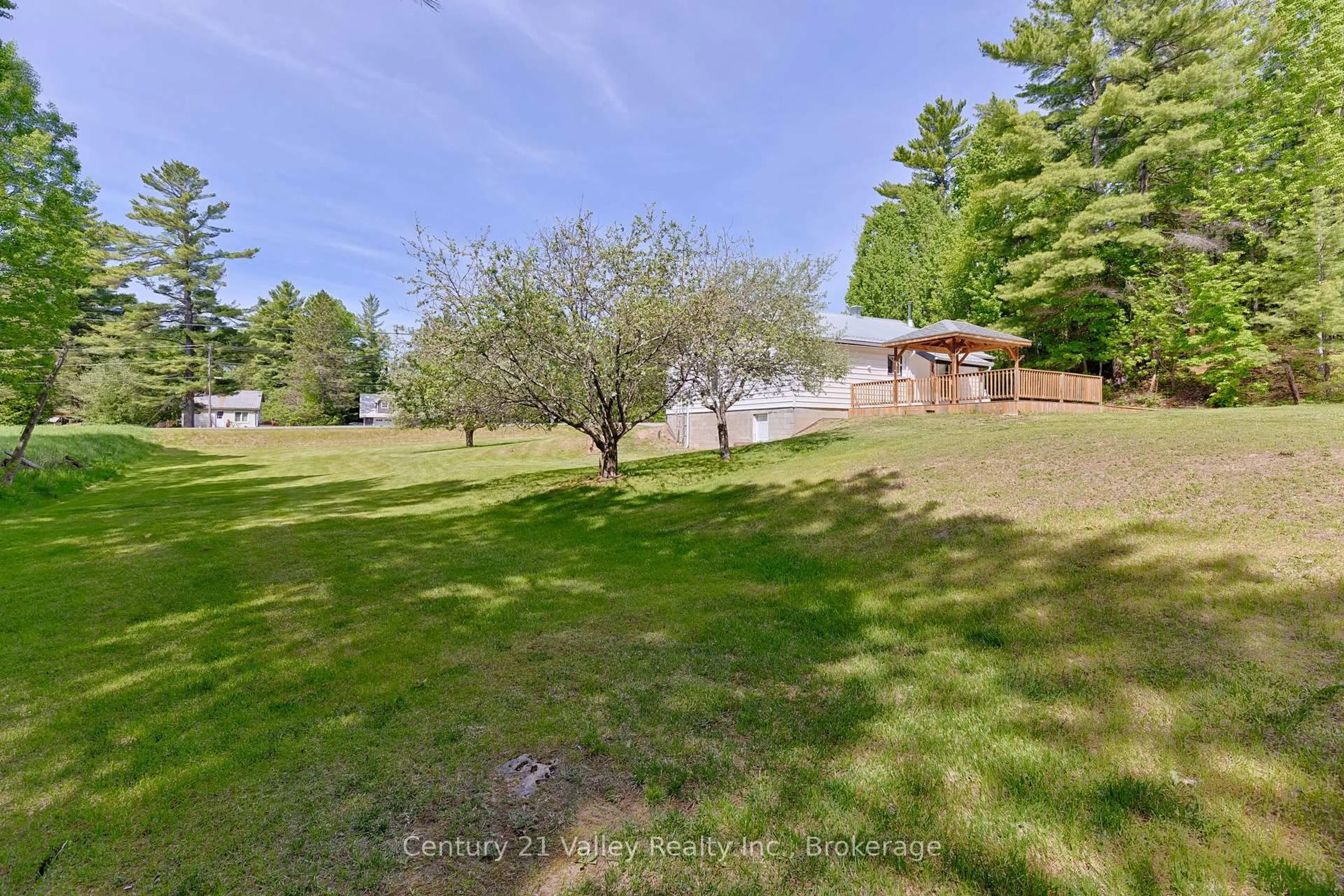 A pic from outside/outdoor area/front of a property/back of a property/a pic from drone, water/lake/river/ocean view for 33898 41 Highway, Eganville Ontario K0J 1T0