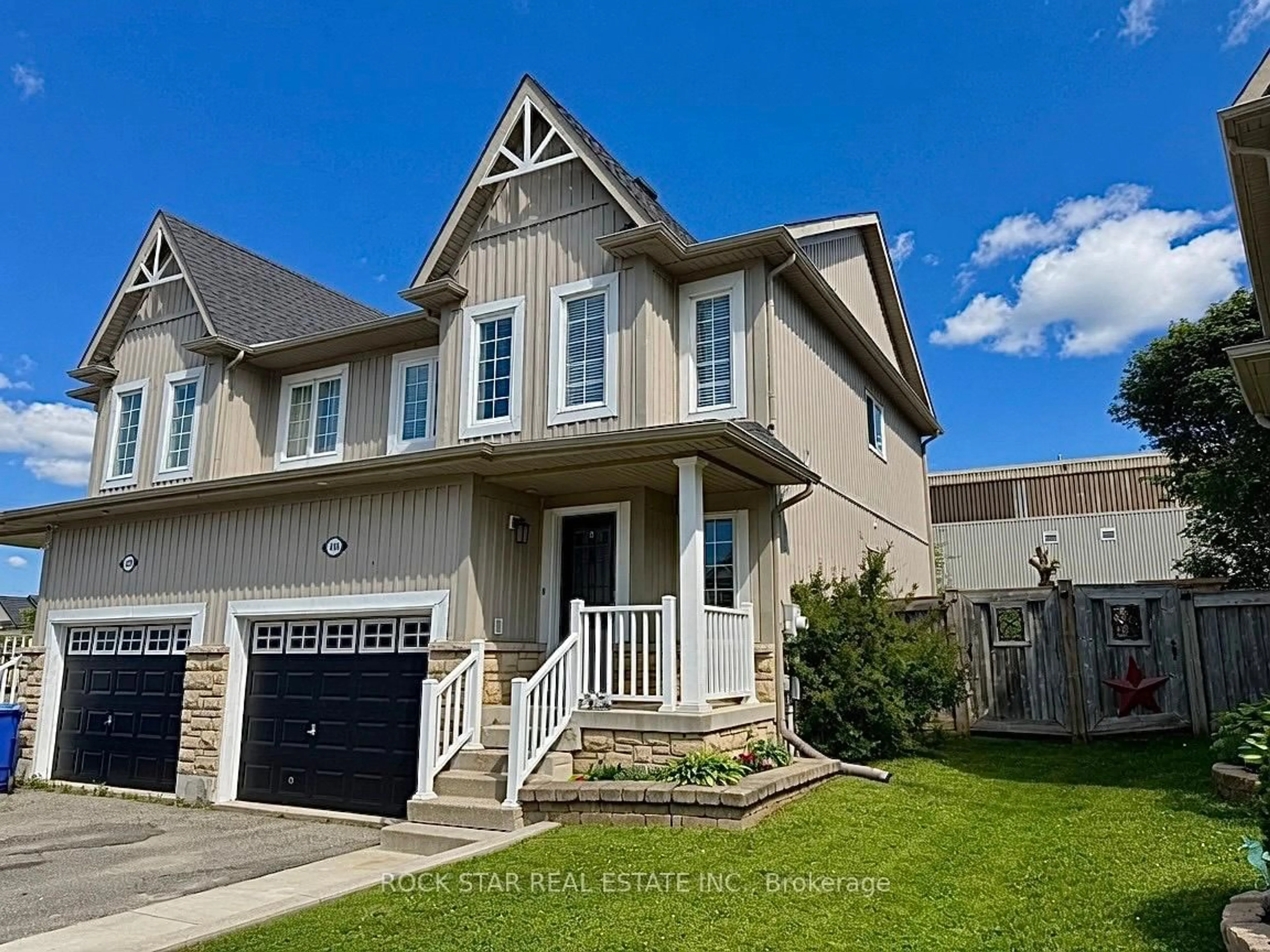 Home with vinyl exterior material, street for 416 Orvis Cres, Shelburne Ontario L9V 3E6