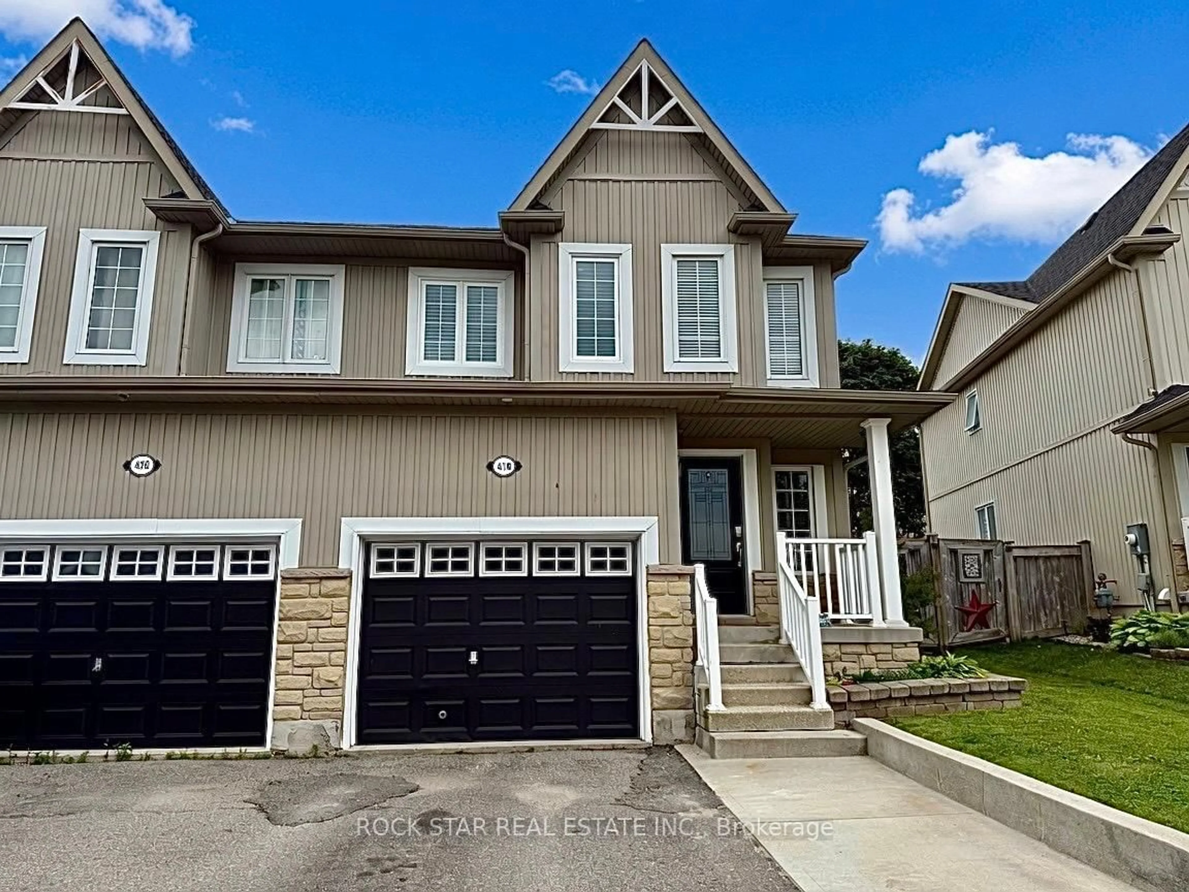 Home with vinyl exterior material, street for 416 Orvis Cres, Shelburne Ontario L9V 3E6
